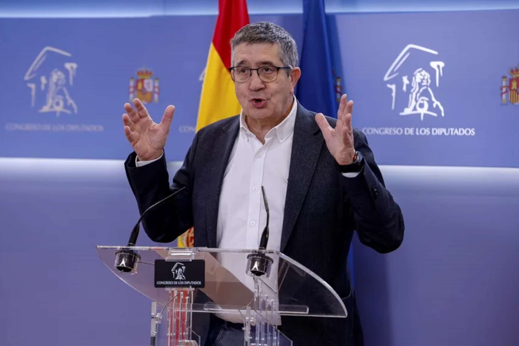 Patxi López, portavoz del PSOE en el congreso EFE