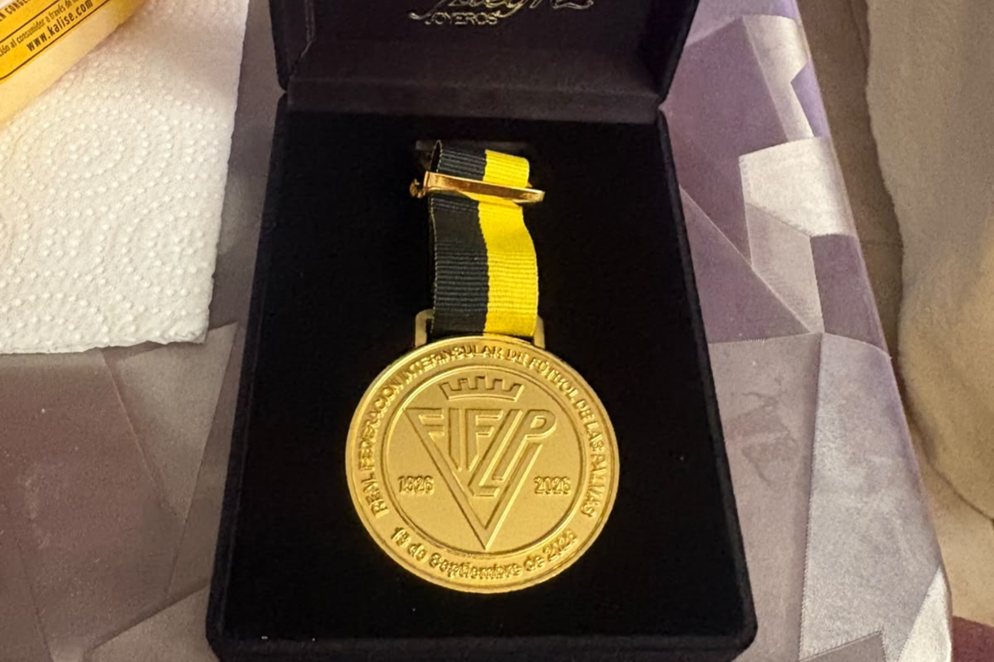 La medalla de oro