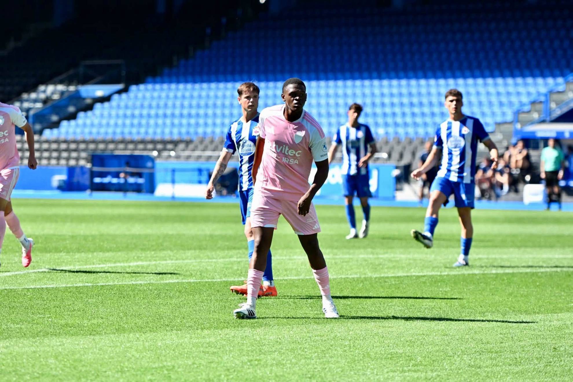 La Ponferradina se vio desbordad por el ímpetu del filial en Riazor