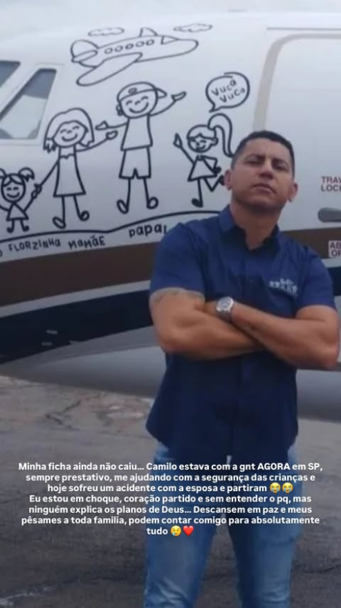 Mensaje íntegro publicado por Virgínia Fonseca tras la muerte de su guardaespaldas personal
