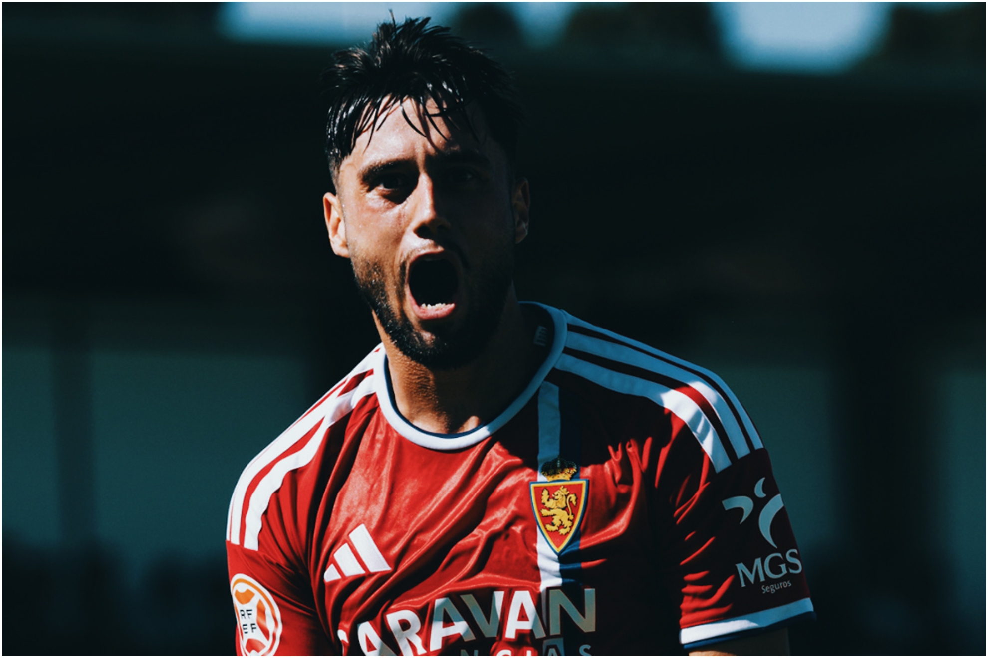 Jaume Jardí celebrando el gol.