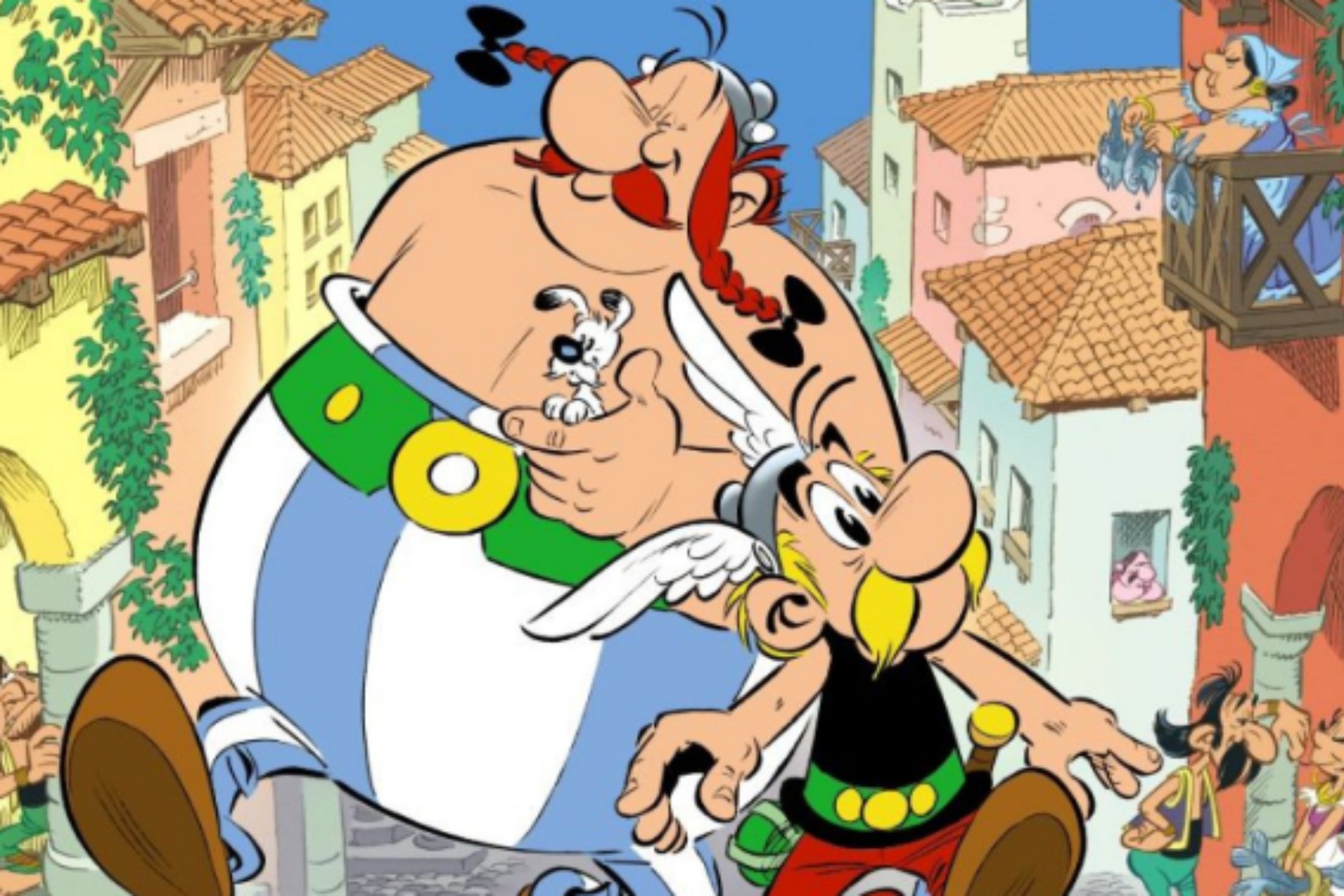 Astérix y Obélix.