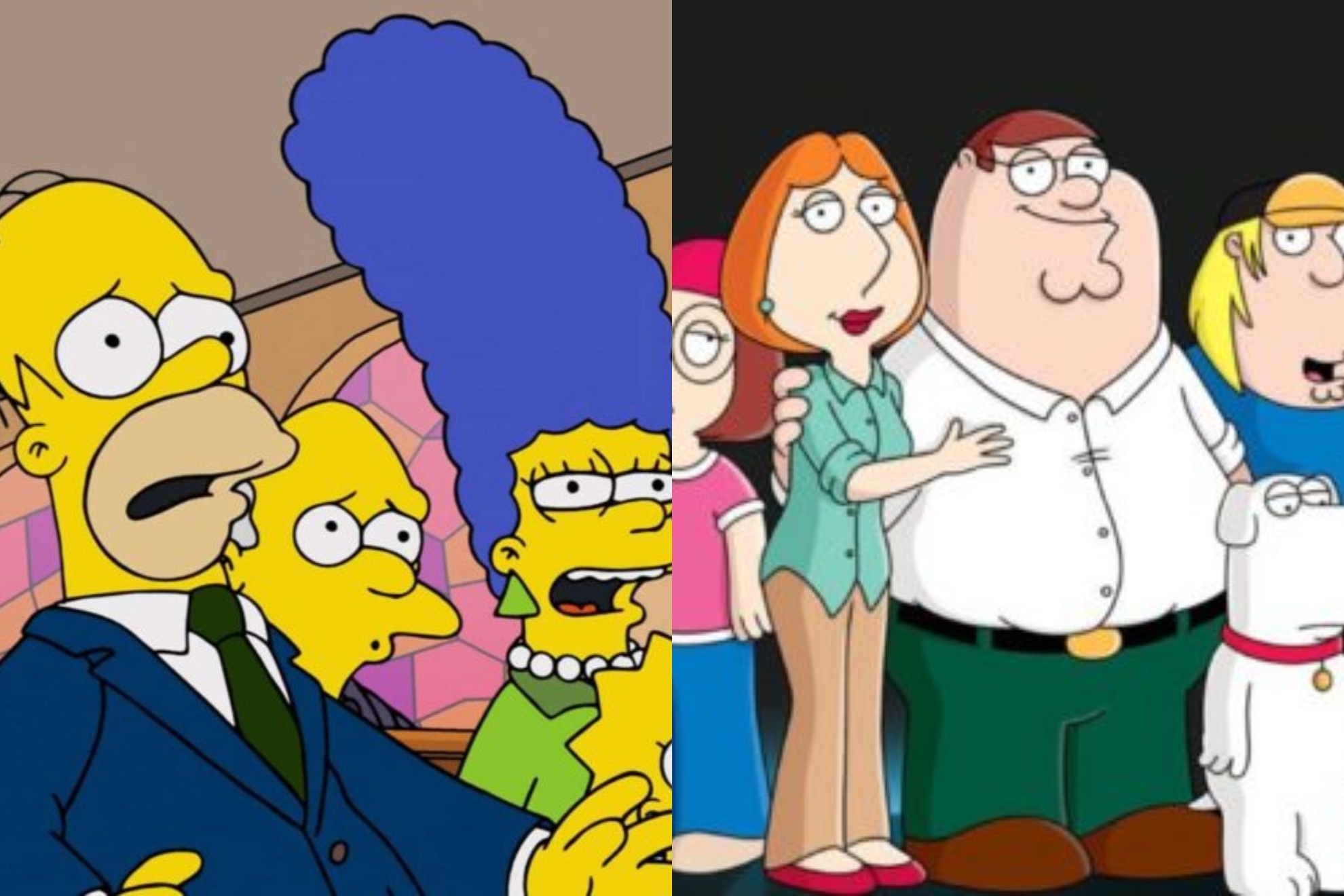 'Los Simpson' y 'Padre de familia'.