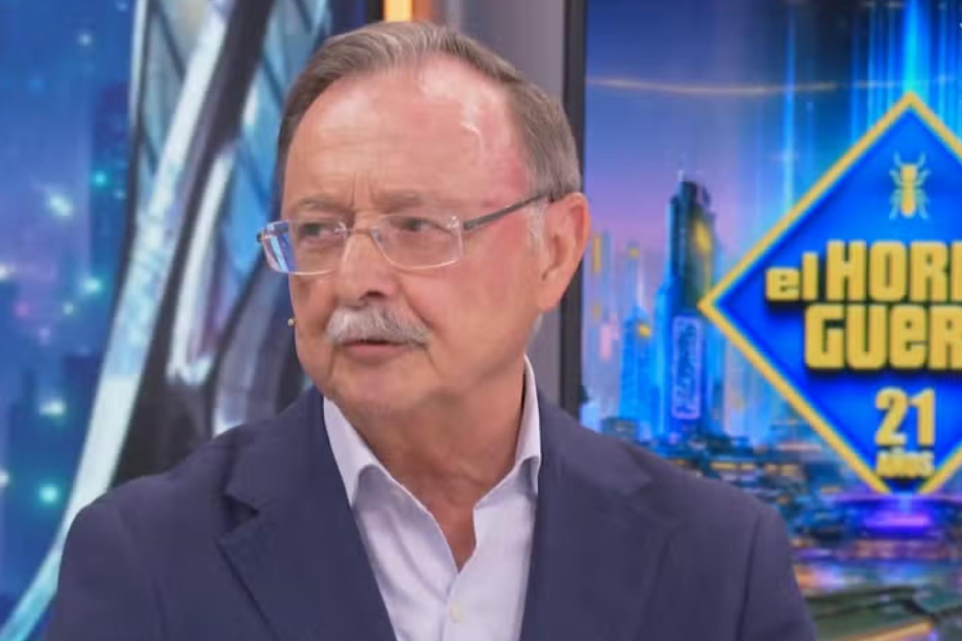 Juan Vivas, presidente de la Ciudad Autónoma de Ceuta, este lunes durante su visita a 'El Hormiguero'. 7YACCIÓN