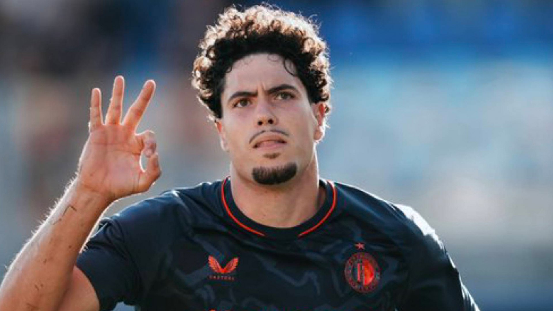 Nacho Ferri, delantero español de 21 años y 1,92 m., metió tres goles en el triunfo por 0-7 del Feyenoord ante el PEC Zwolle en la Eredivisie.