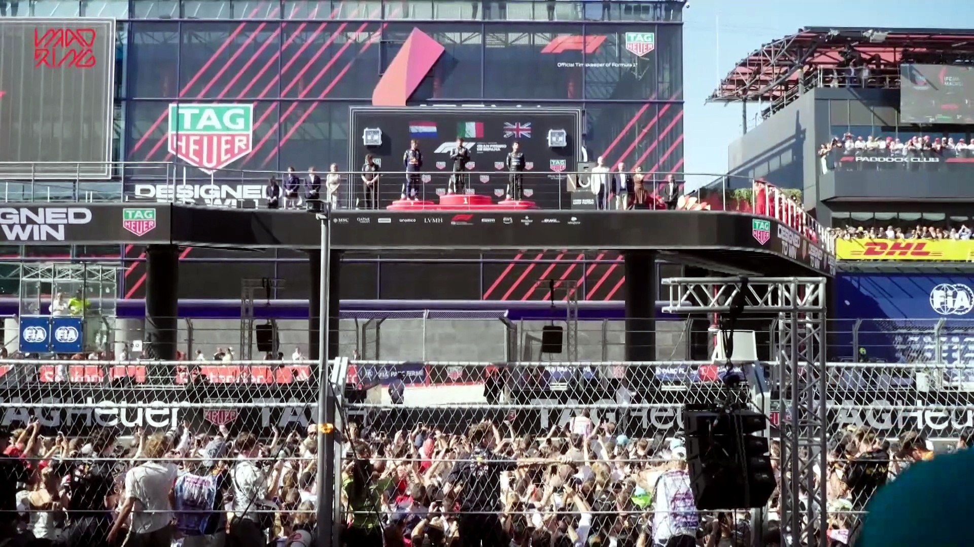 IMÁGENES CEDIDAS POR LA ORGANIZACIÓN DEL GRAN PREMIO DE F1 DE ESPAÑA.
