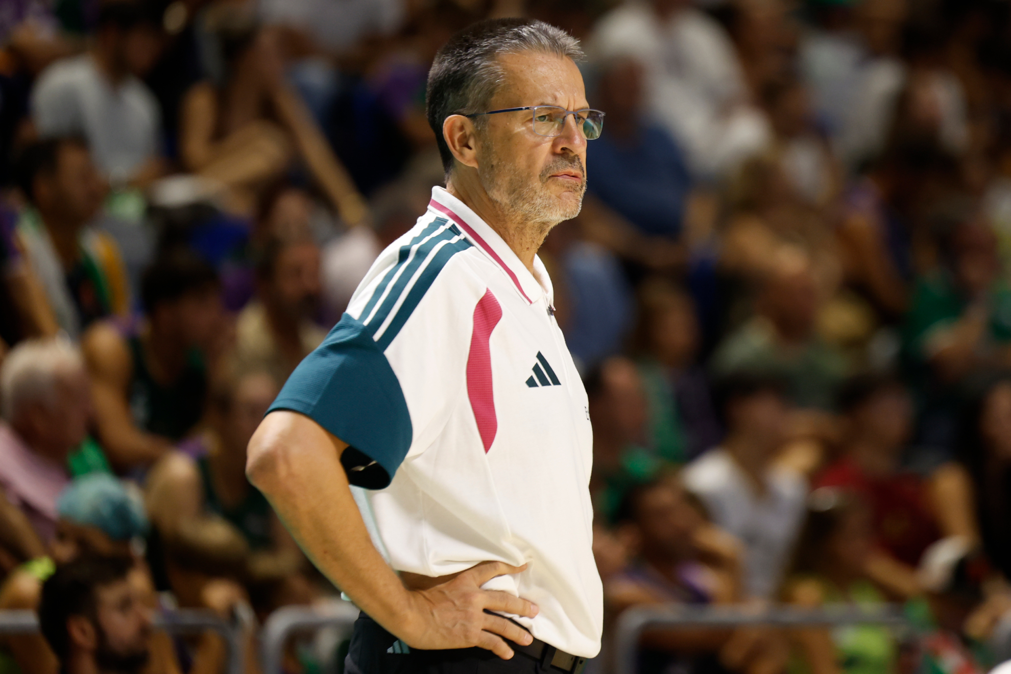 Pedro Martínez, en el Carpena, durante el torneo Costa del Sol EFE