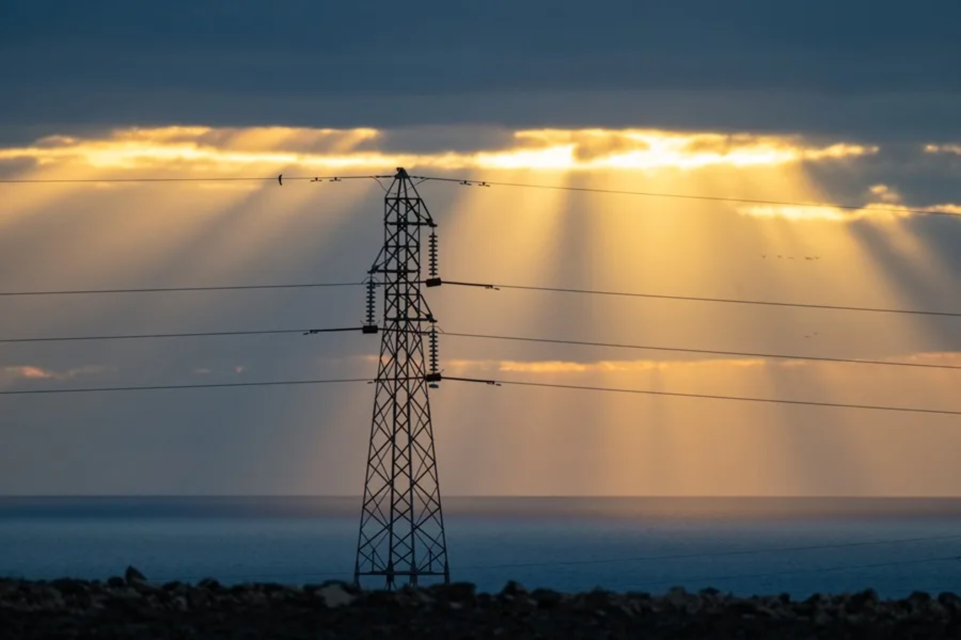 Imagen del Tendido electrico, foto archivo EFE