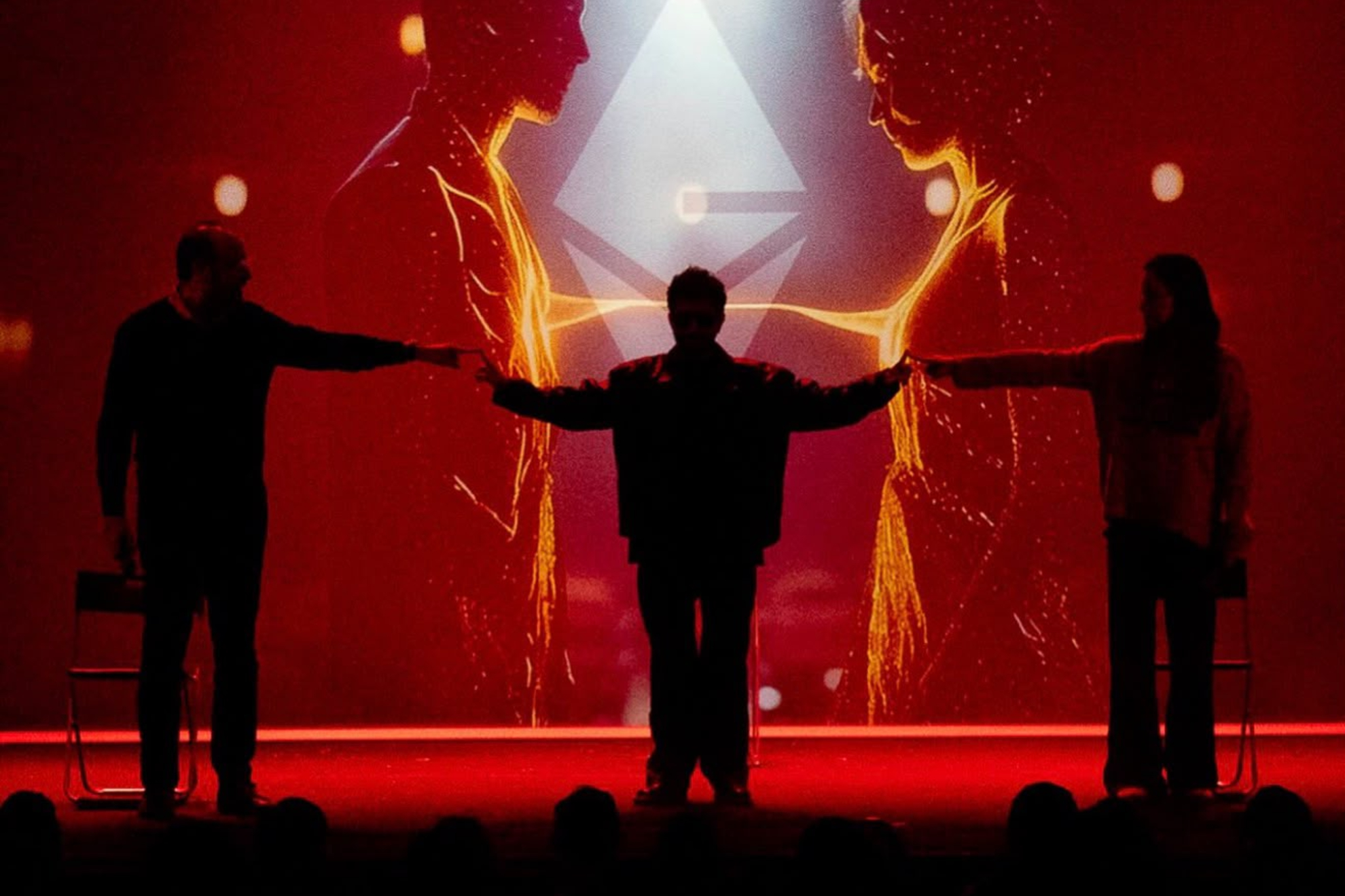 Michel Gallero en su show