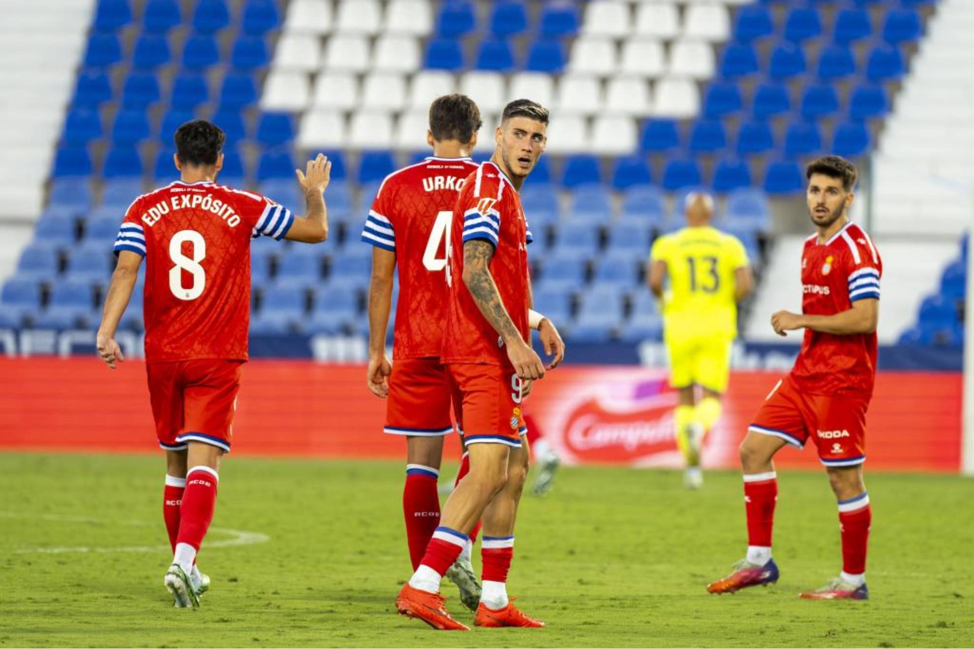 Roberto Fernández, después de anotar su sexto gol de la temporada