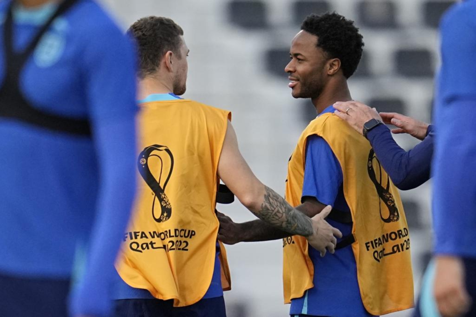 Raheem Sterling, con Inglaterra. LAPRESSE