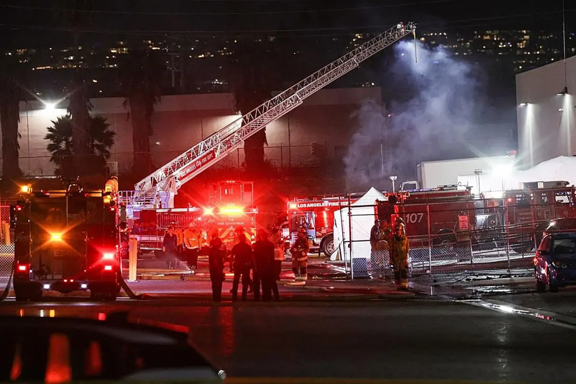 Helicoptero destruido tras el accidente EFE