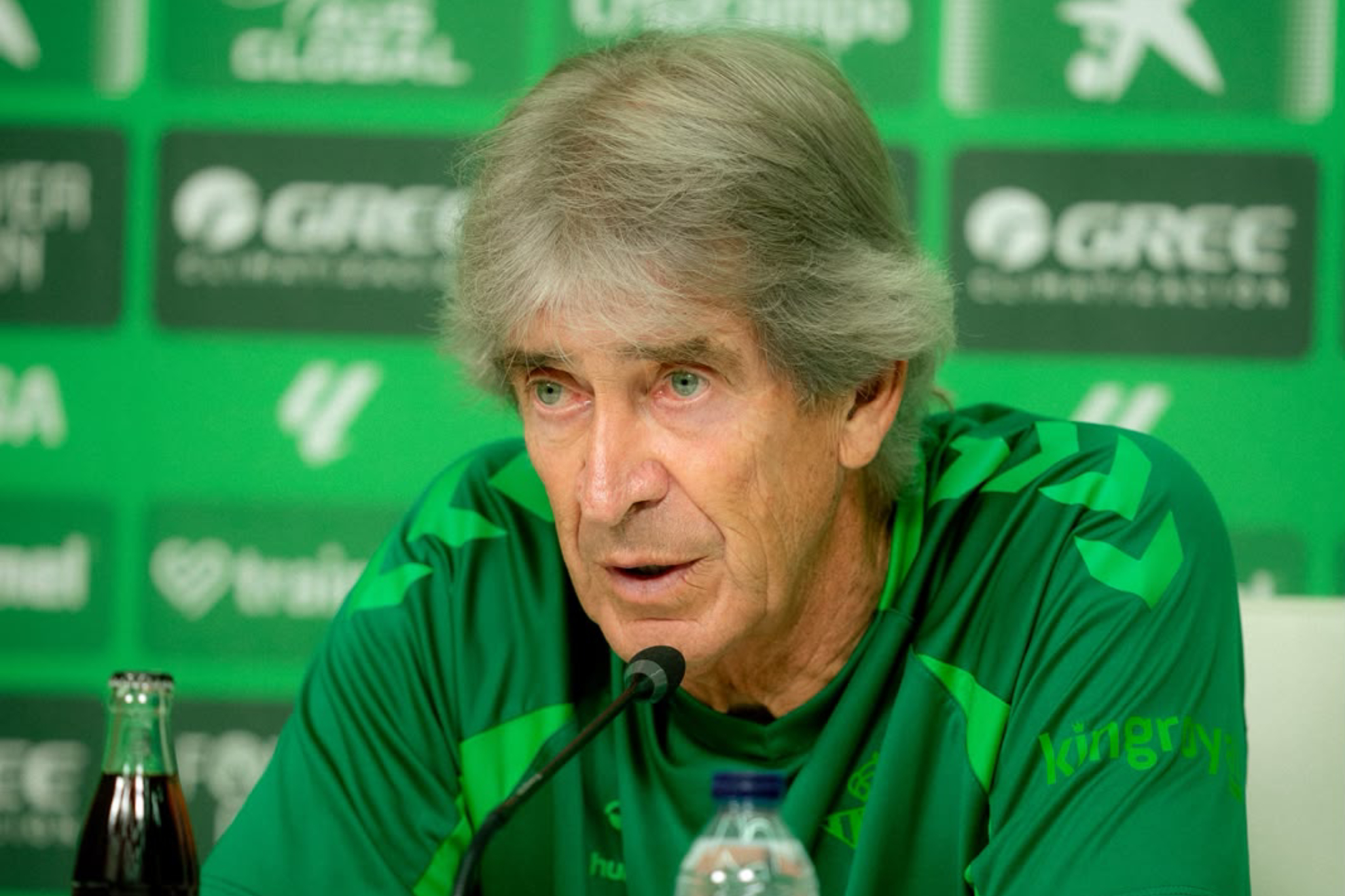 Manuel Pellegrini, en rueda de prensa REAL BETIS