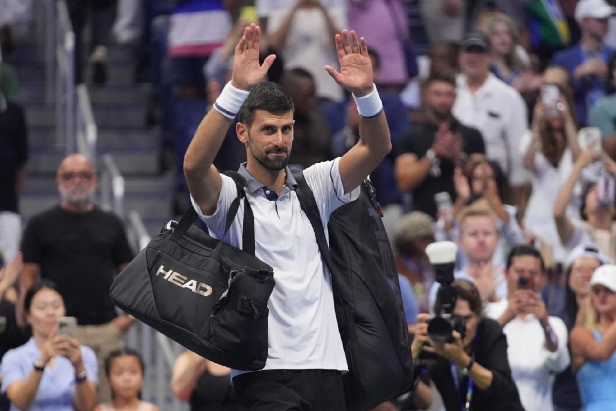 Novak Djokovic en el US Open. LAPRESSE