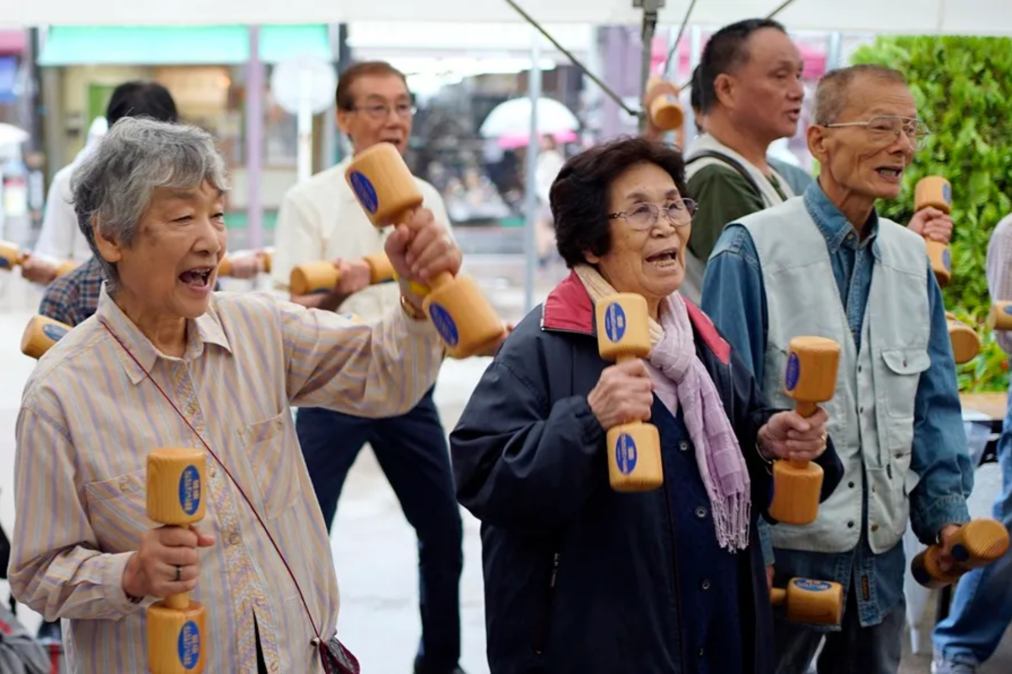 Ancianos en Japon EFE