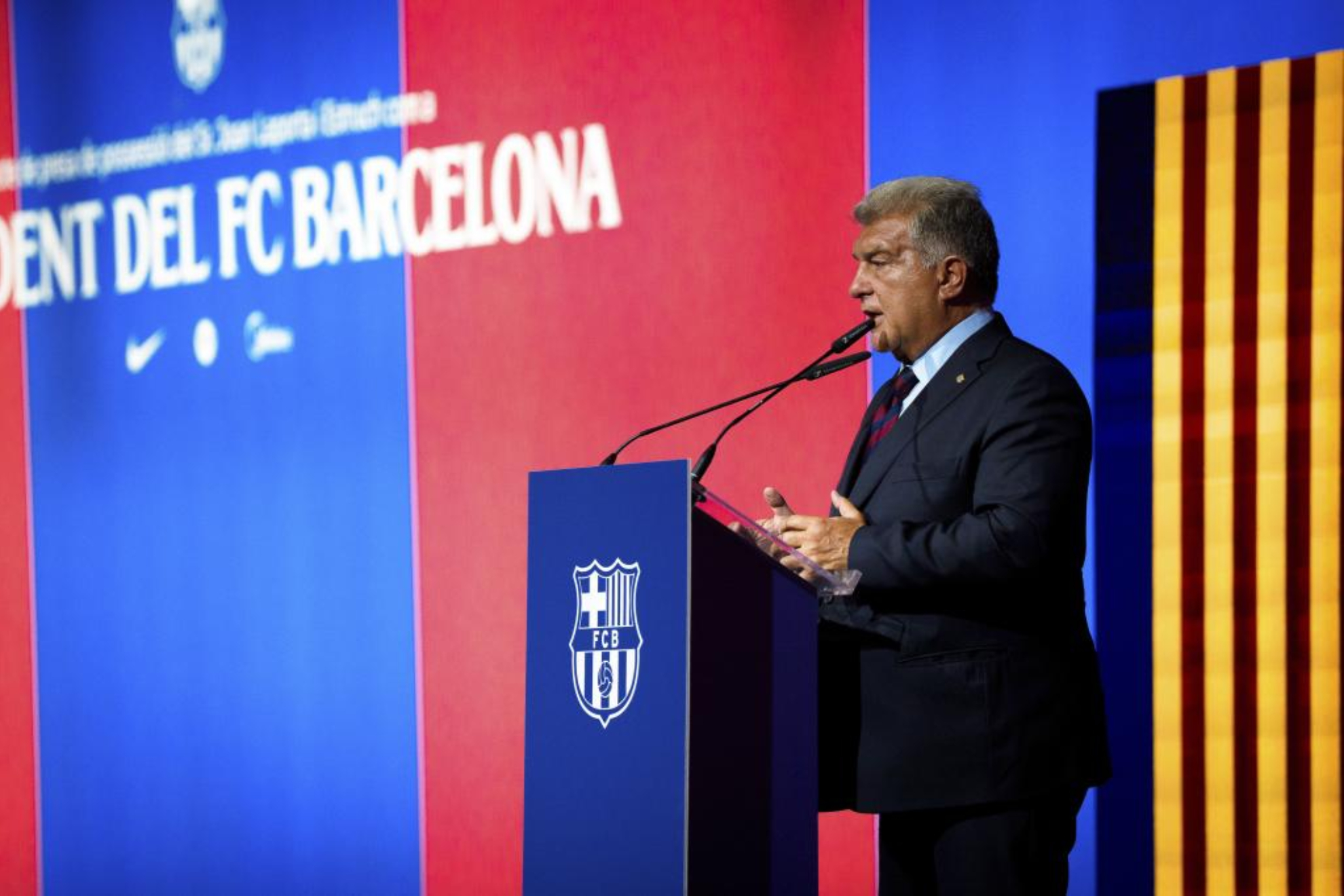 Laporta, en una imagen de archivo. FC BARCELONA