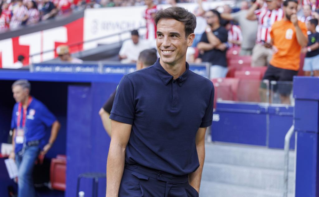 Iñigo Pérez, durante un partido con el Villarreal. APO CABALLERO
