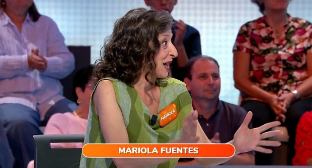 Mariola Fuentes, en 'Pasapalabra'.