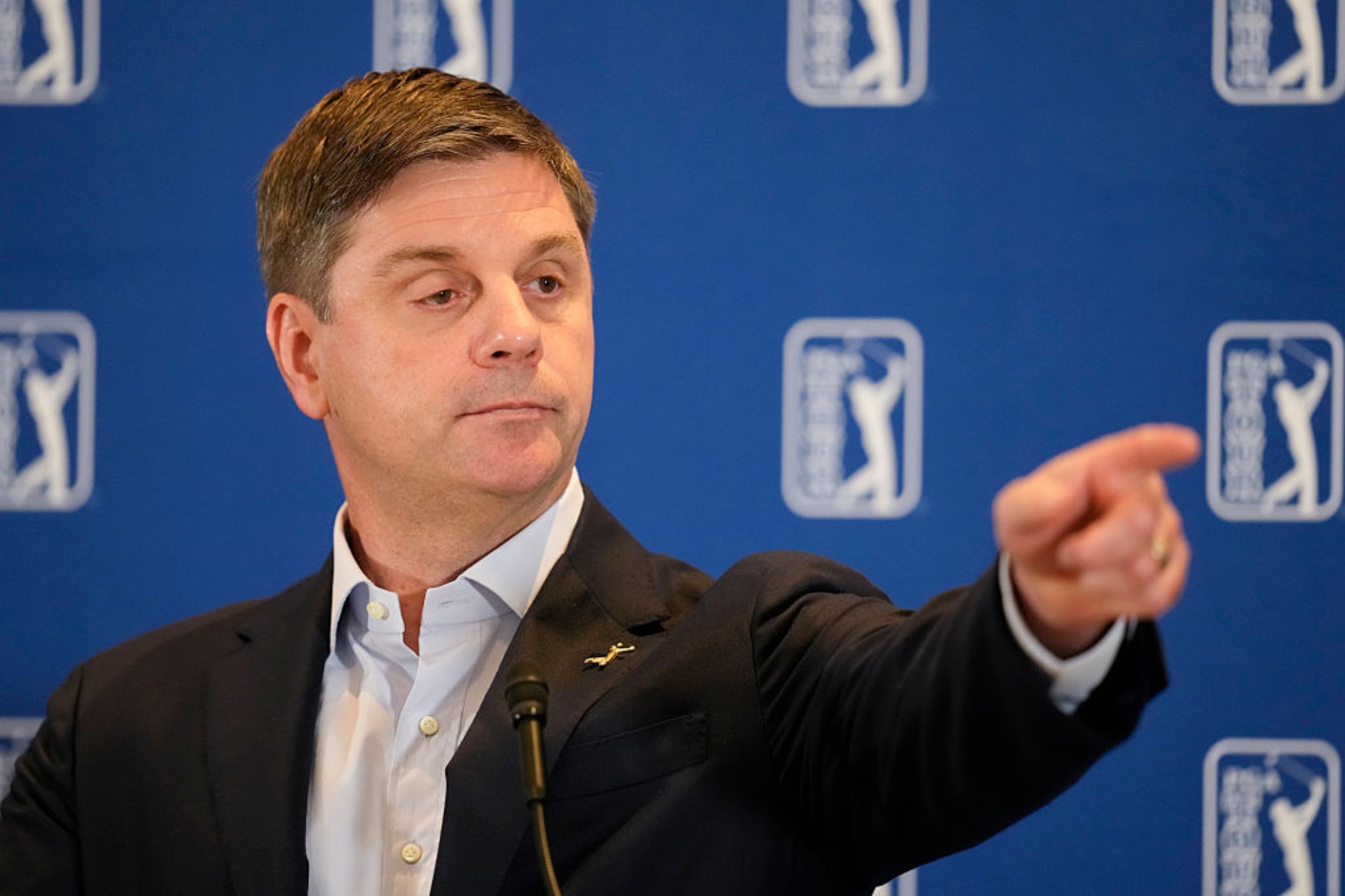 Brian Rolapp (54), comisionado del PGA Tour GETTY IMAGES
