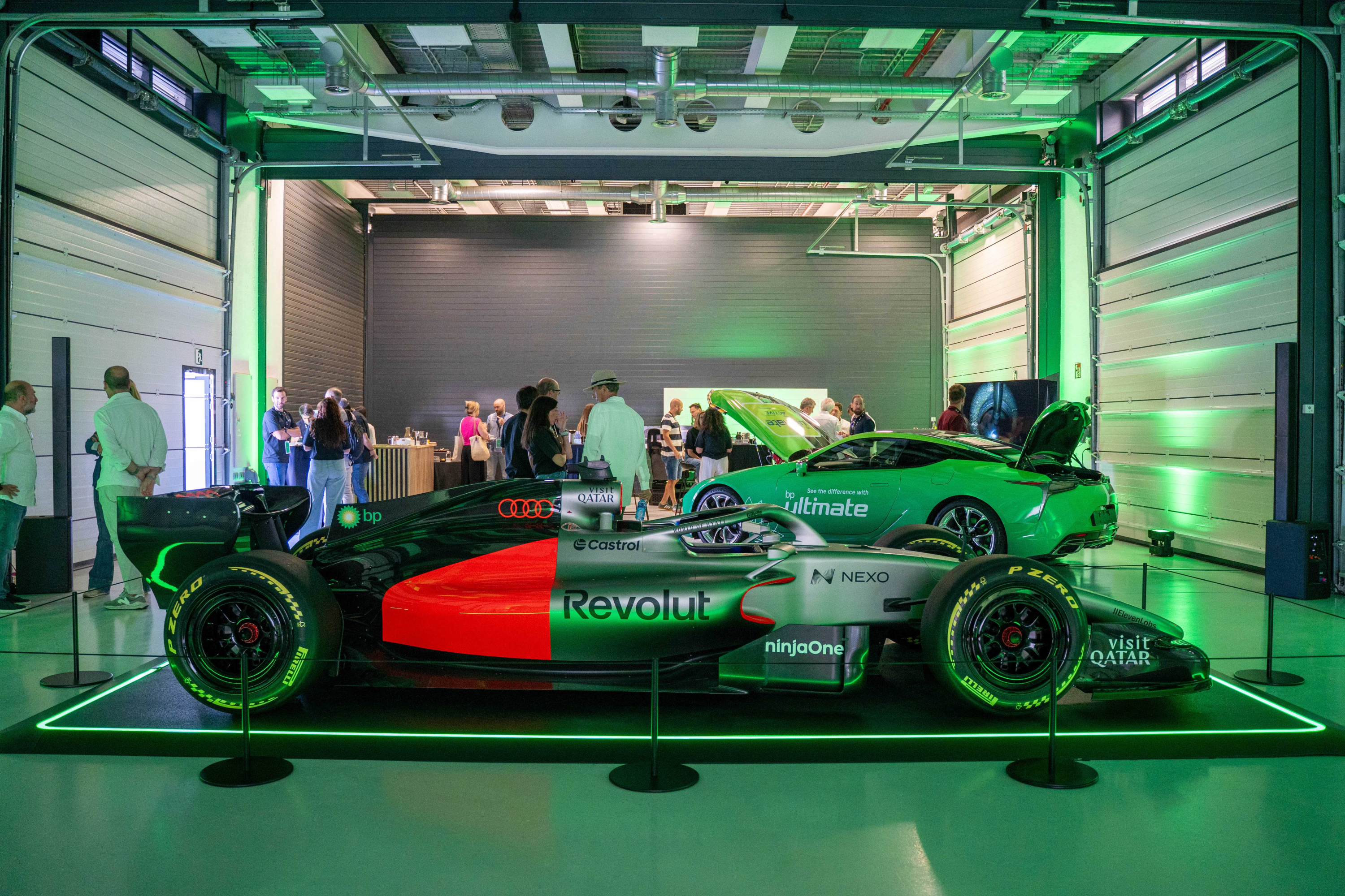 Imagen del Audi R26 del equipo Audi Revolut F1