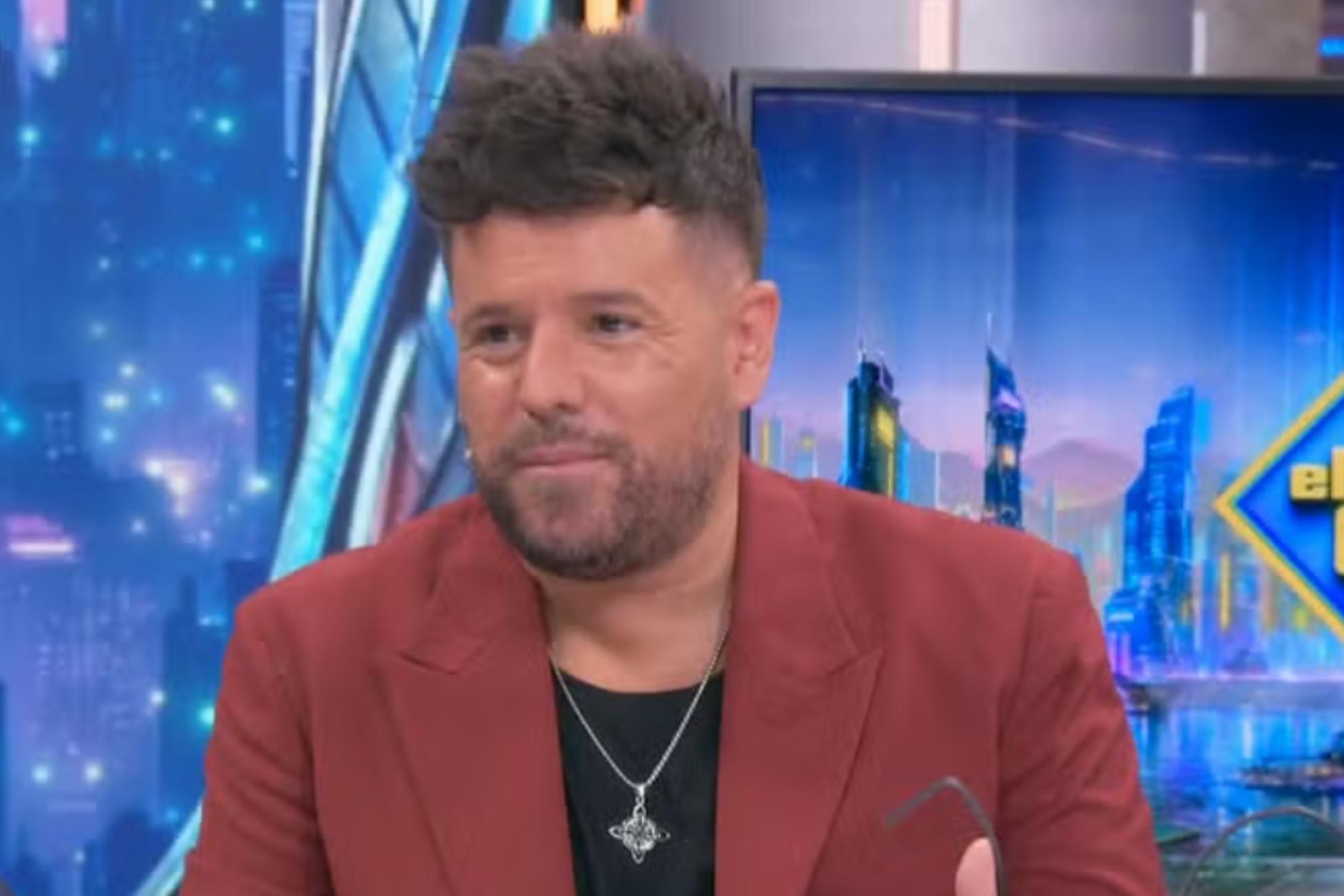 Pablo López, este miércoles, durante su visita a 'El Hormiguero'. 7YACCIÓN