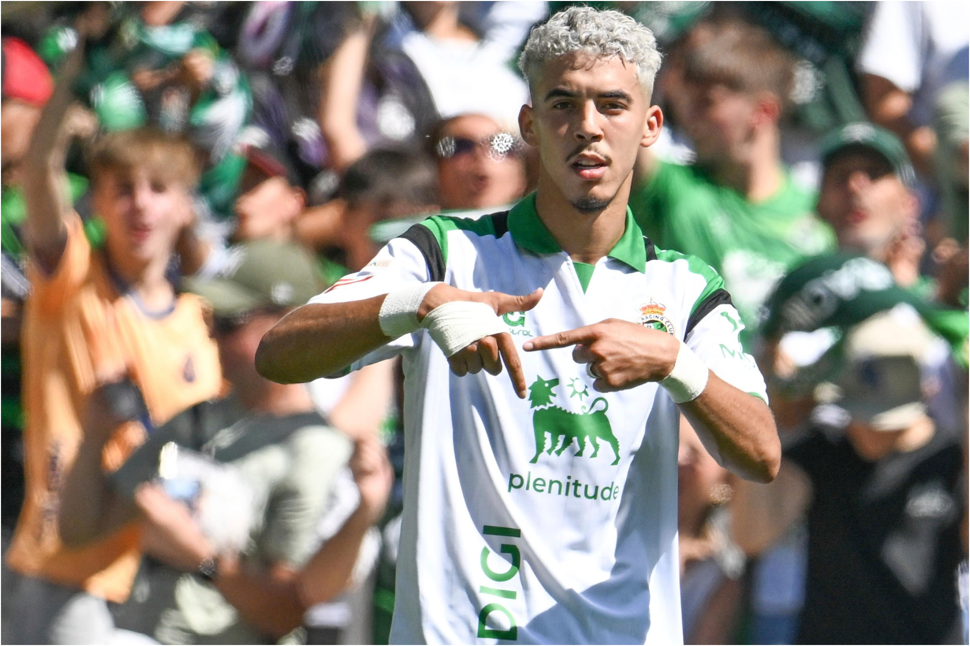 Zabiri, con el Racing.