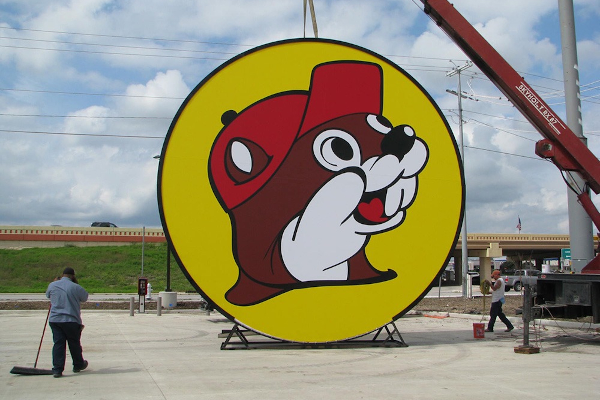 El logo de Buc-ee's. Buc-ee's