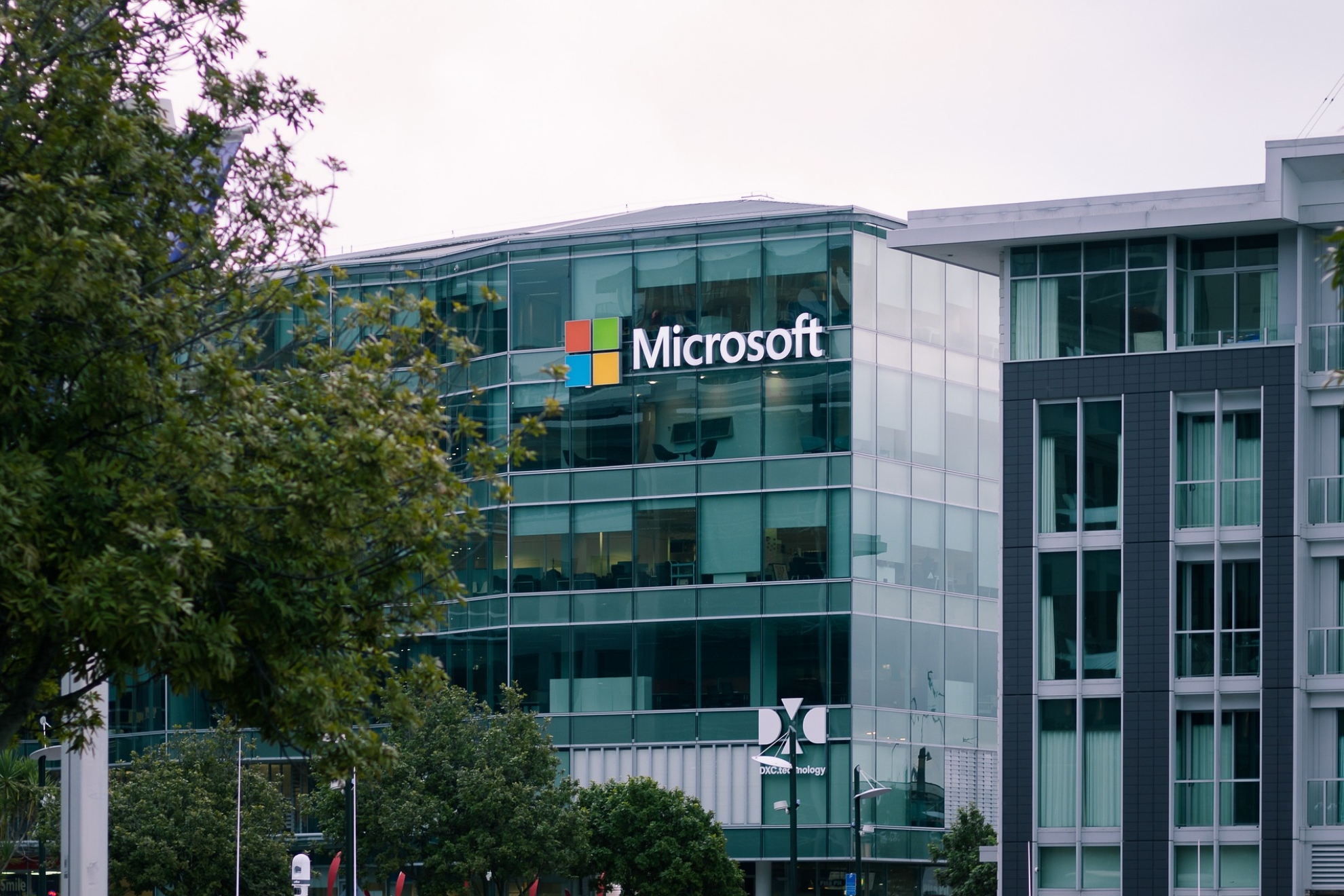 Imagen de una sede de Microsoft. Pixabay.