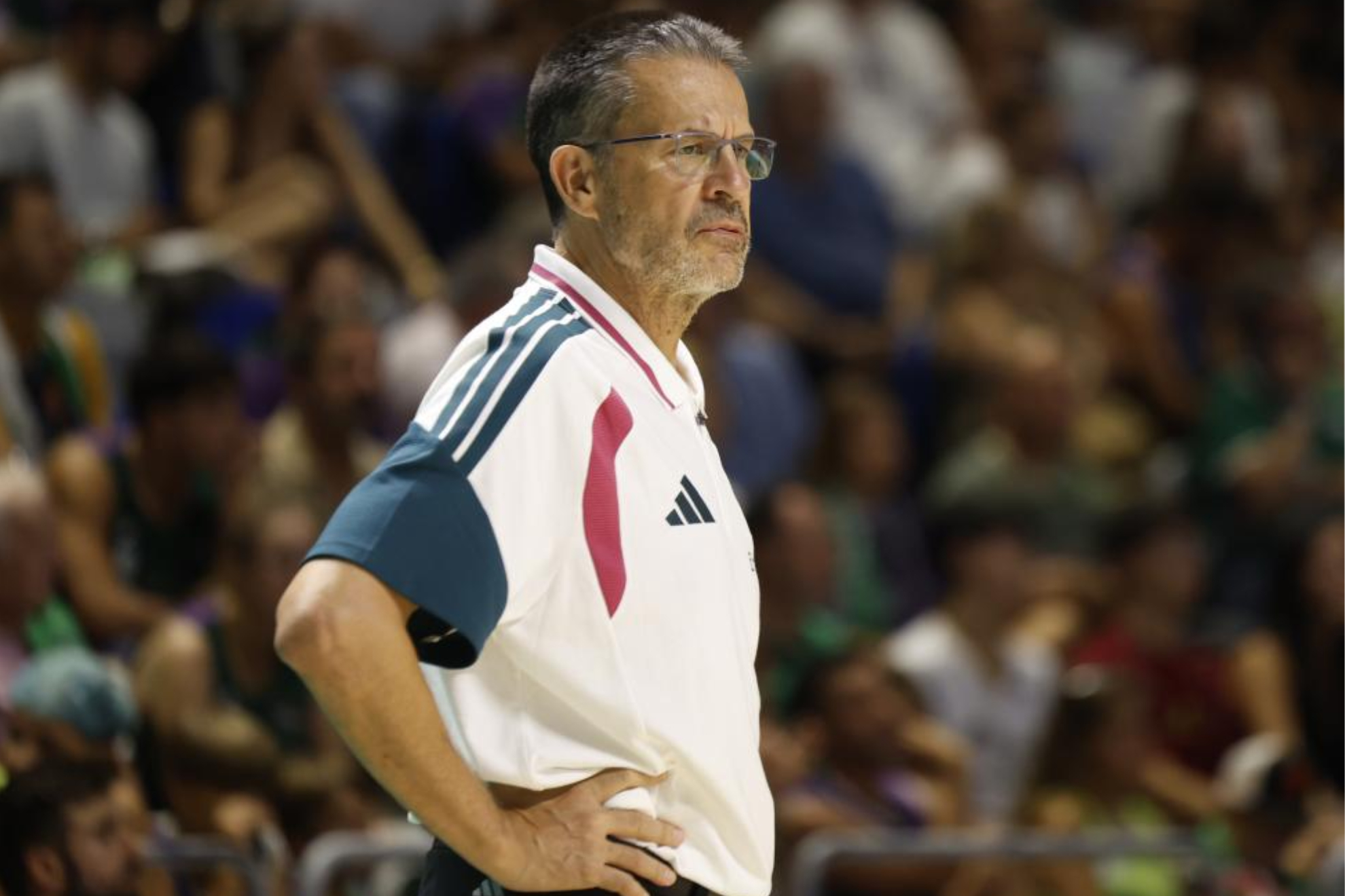 Pedro Martínez durante un partido de preparación con el Madrid. EFE.