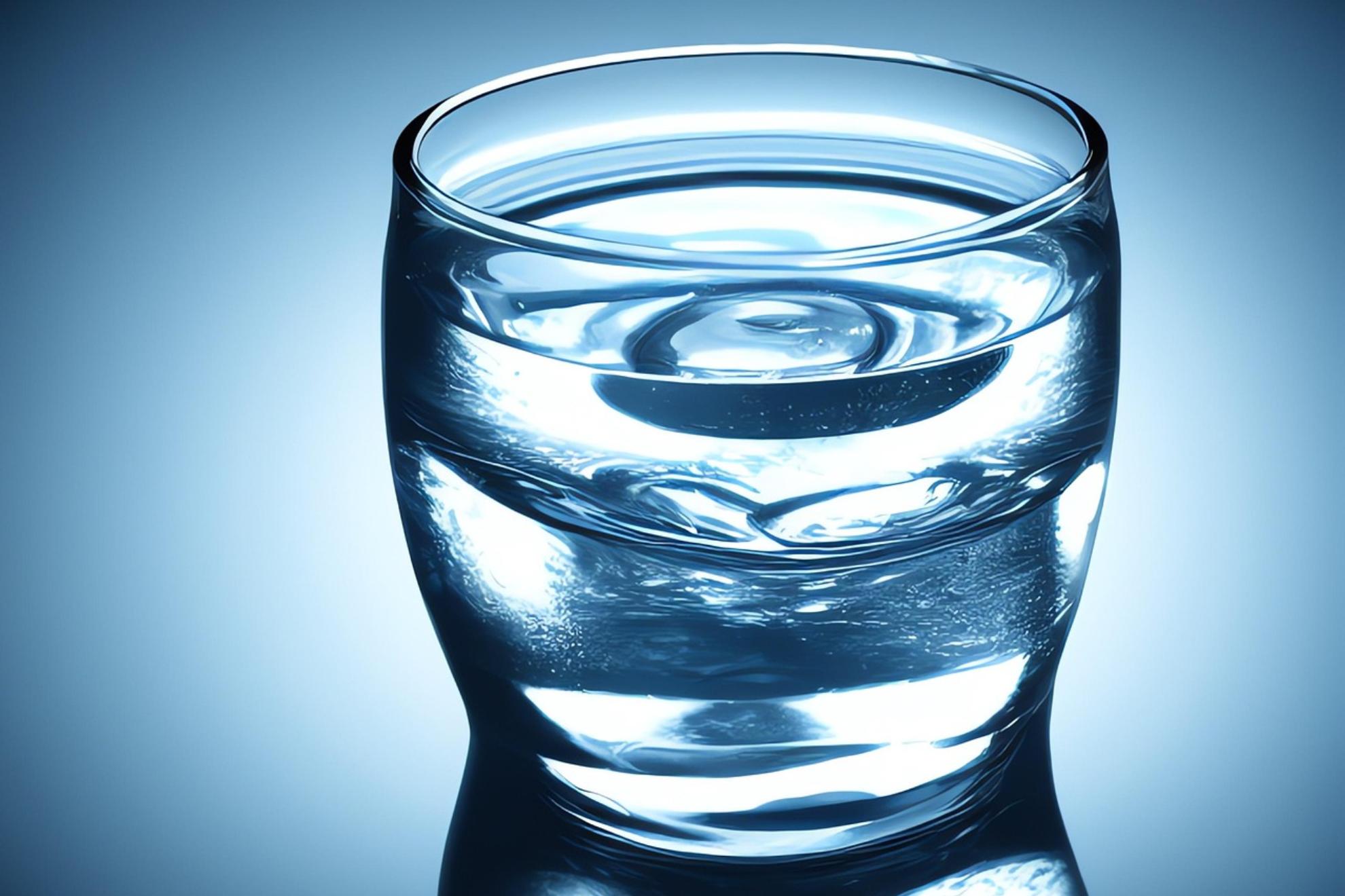 Vaso con agua. PIXABAY
