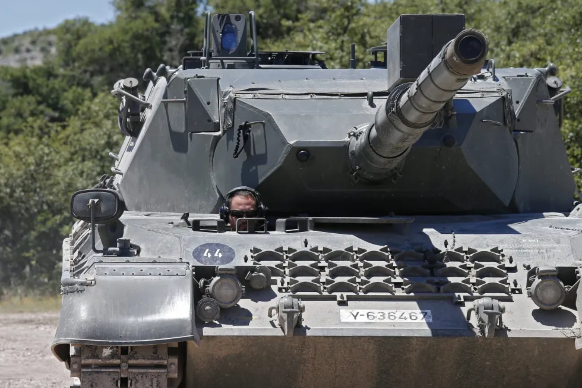 Imagen de recurso de un tanque. EFE