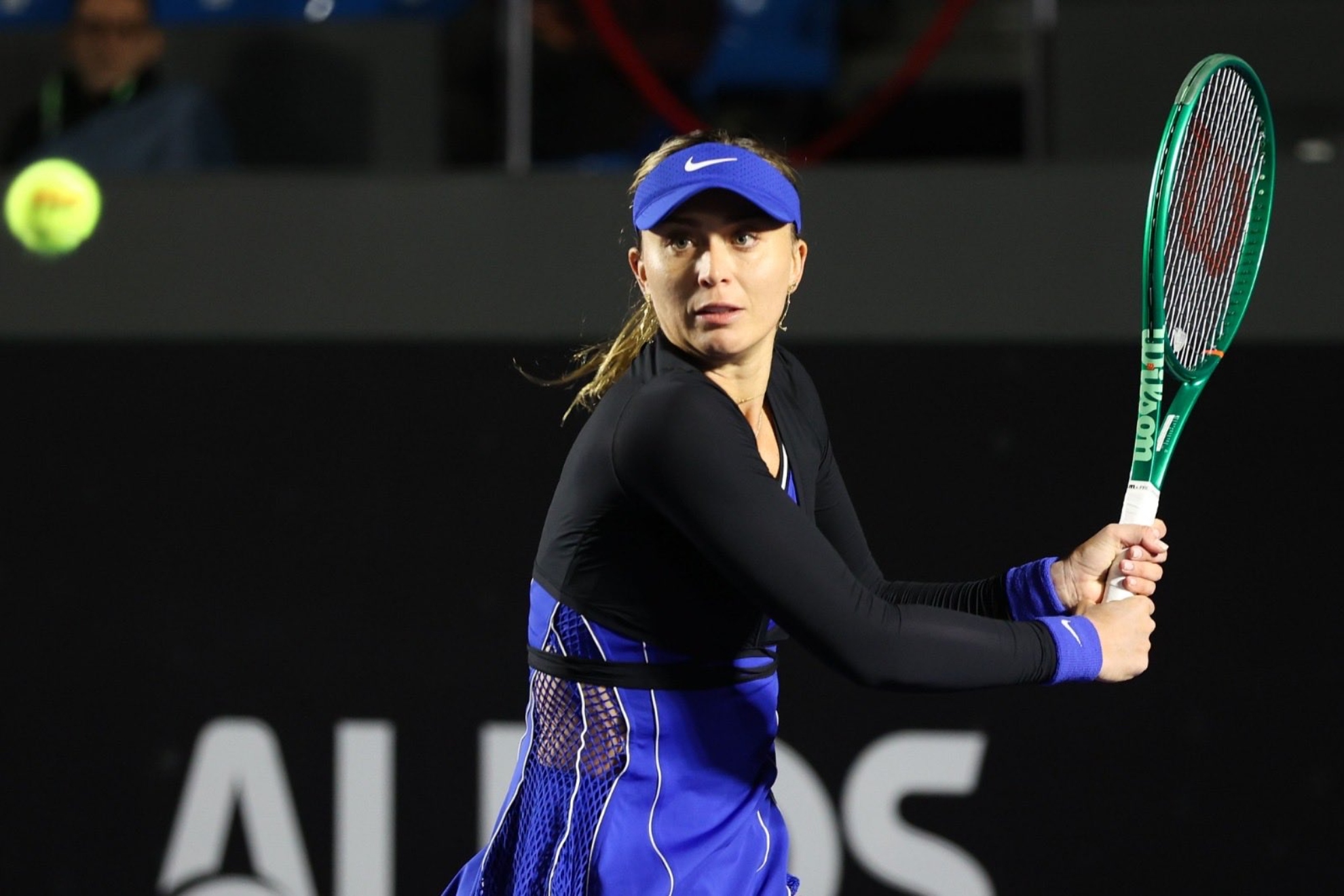 Paula Badosa pega de revés. Sao Paulo Open