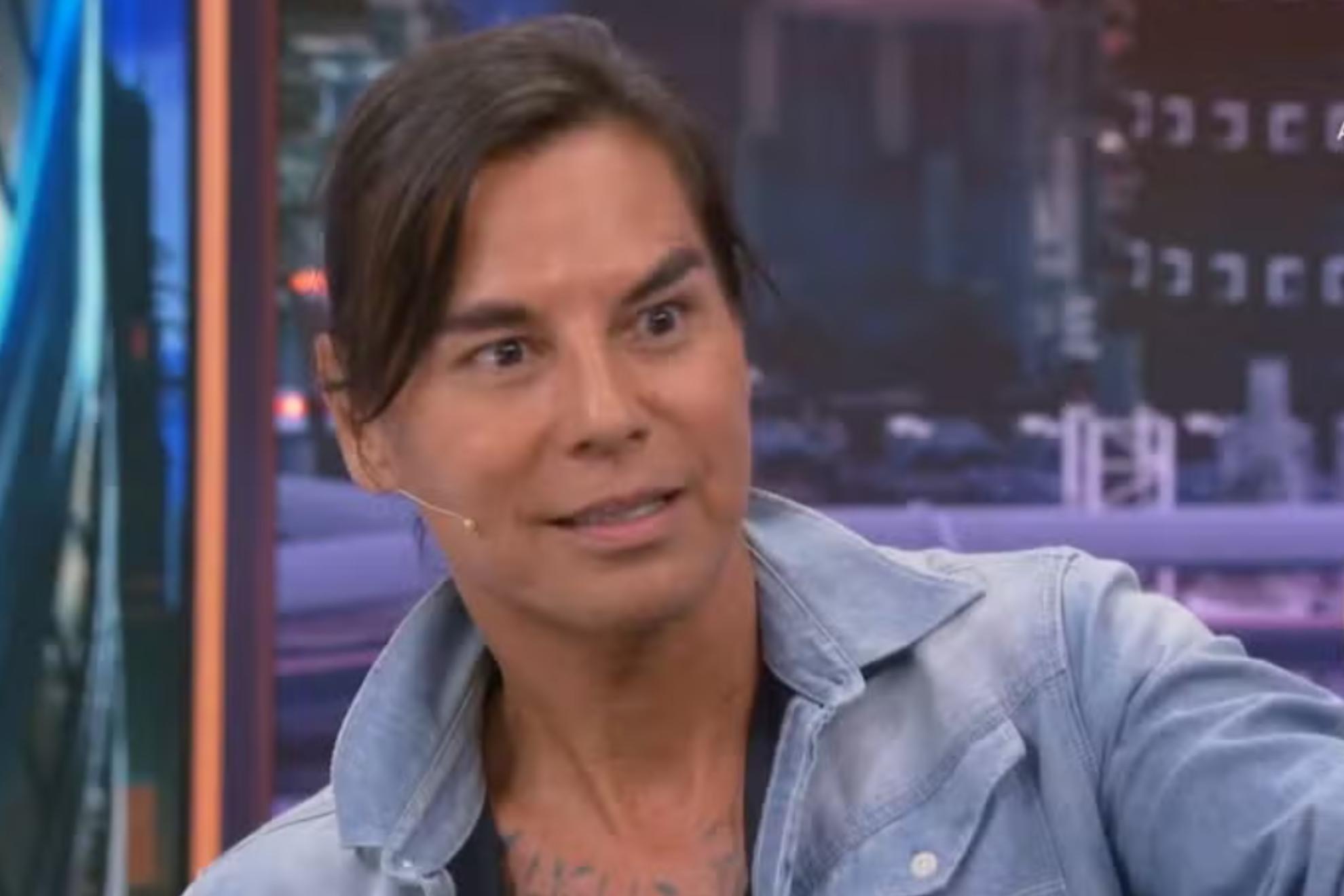 Julio Iglesias Jr., este jueves, durante su visita a 'El Hormiguero'. 7YACCIÓN