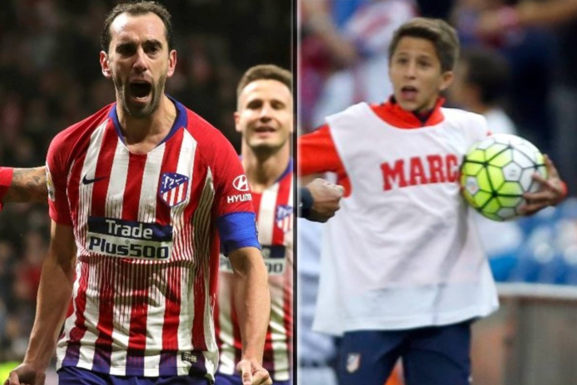 Godín: "A Giuliano Simeone le hacíamos llorar en el vestuario" MARCA