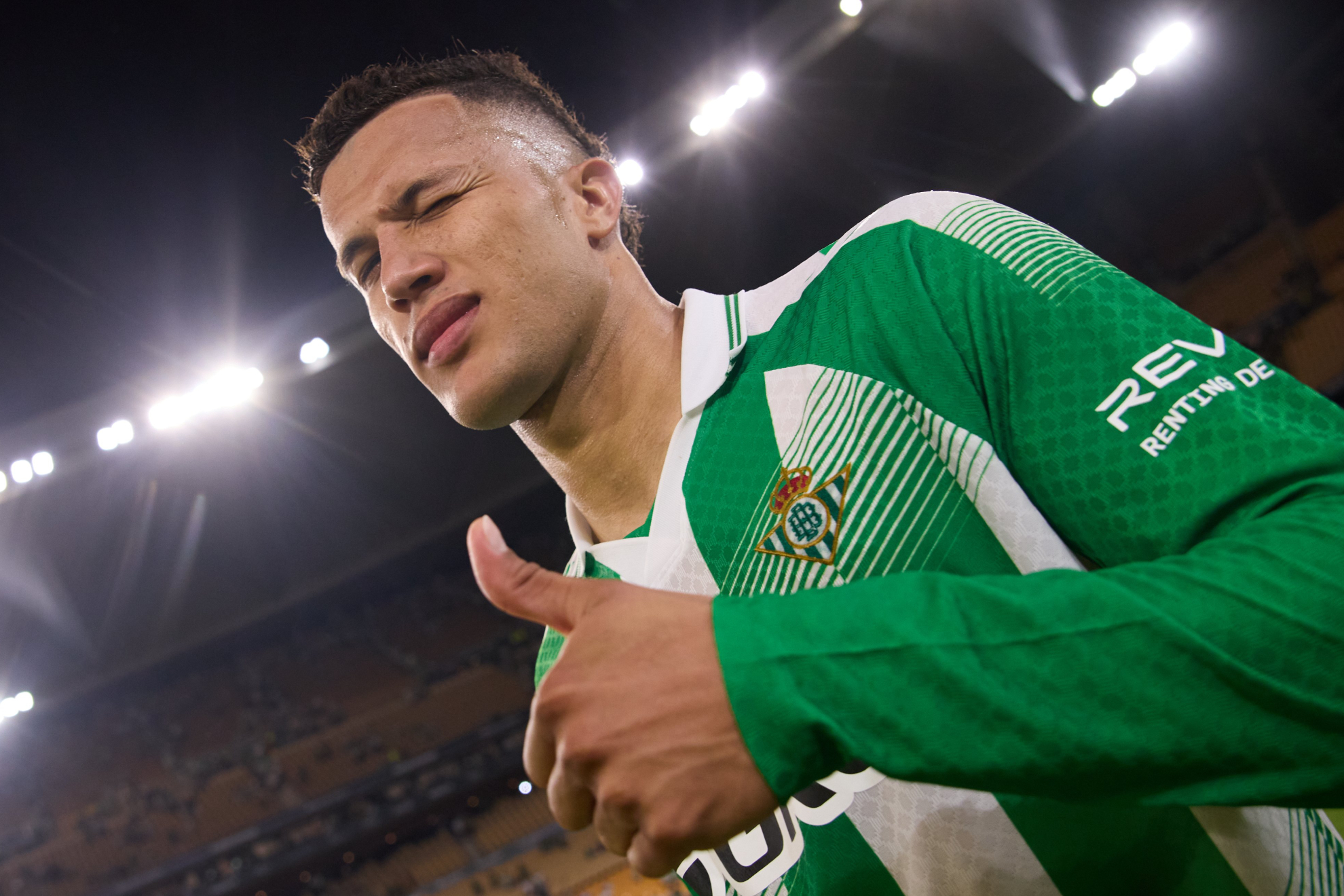Deossa, tras la victoria ante el Getafe REAL BETIS