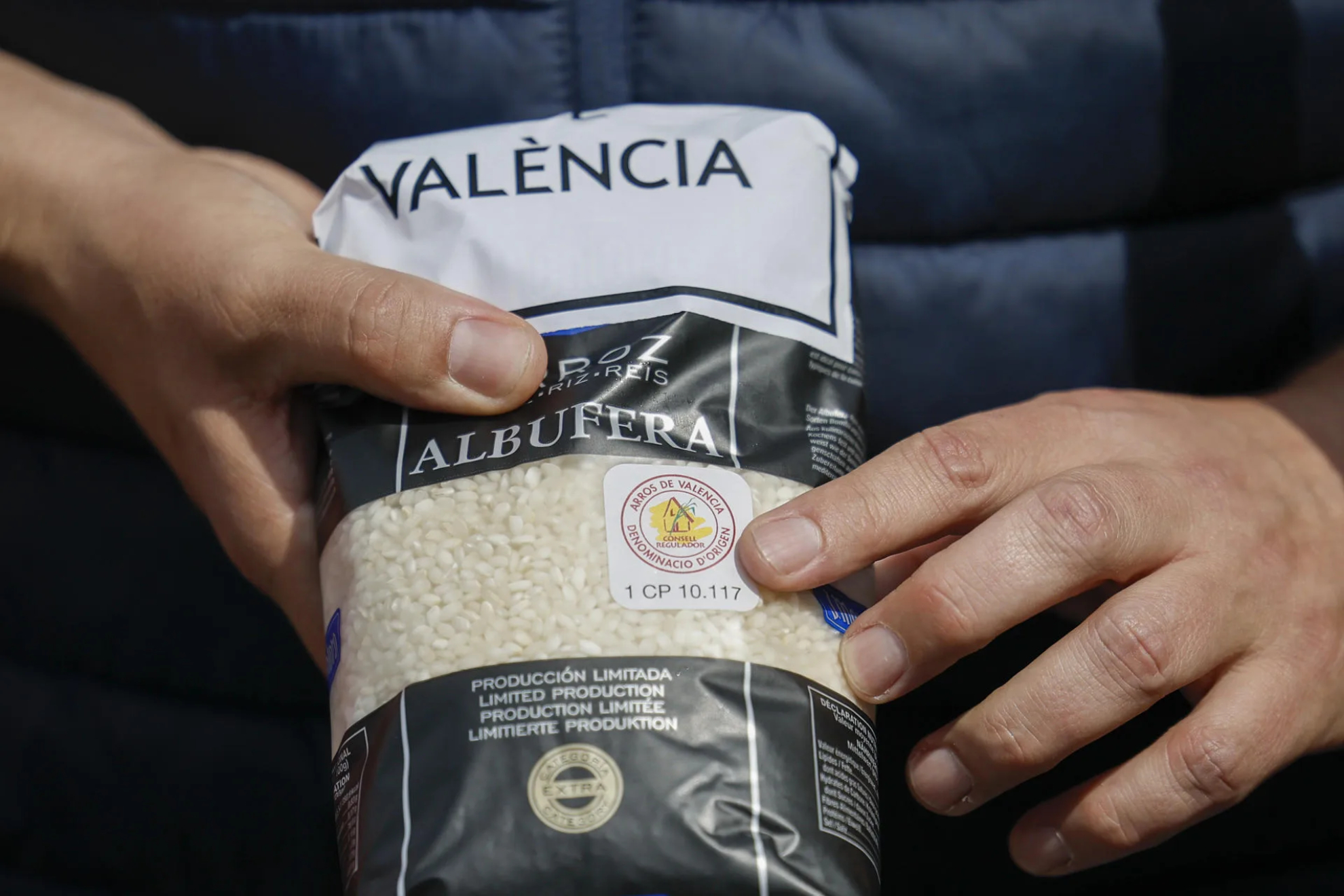 Arroz en un paquete EFE