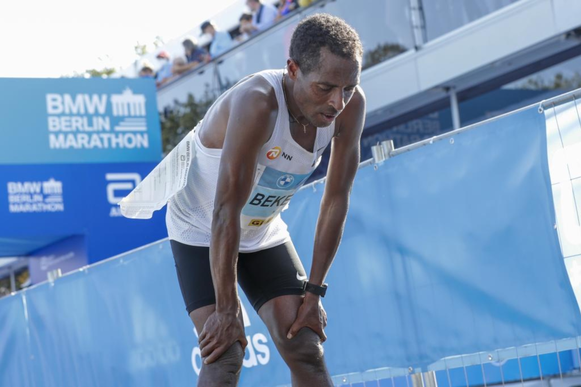Kenenisa Bekele, en el maratón de Berlíon LAPRESSE
