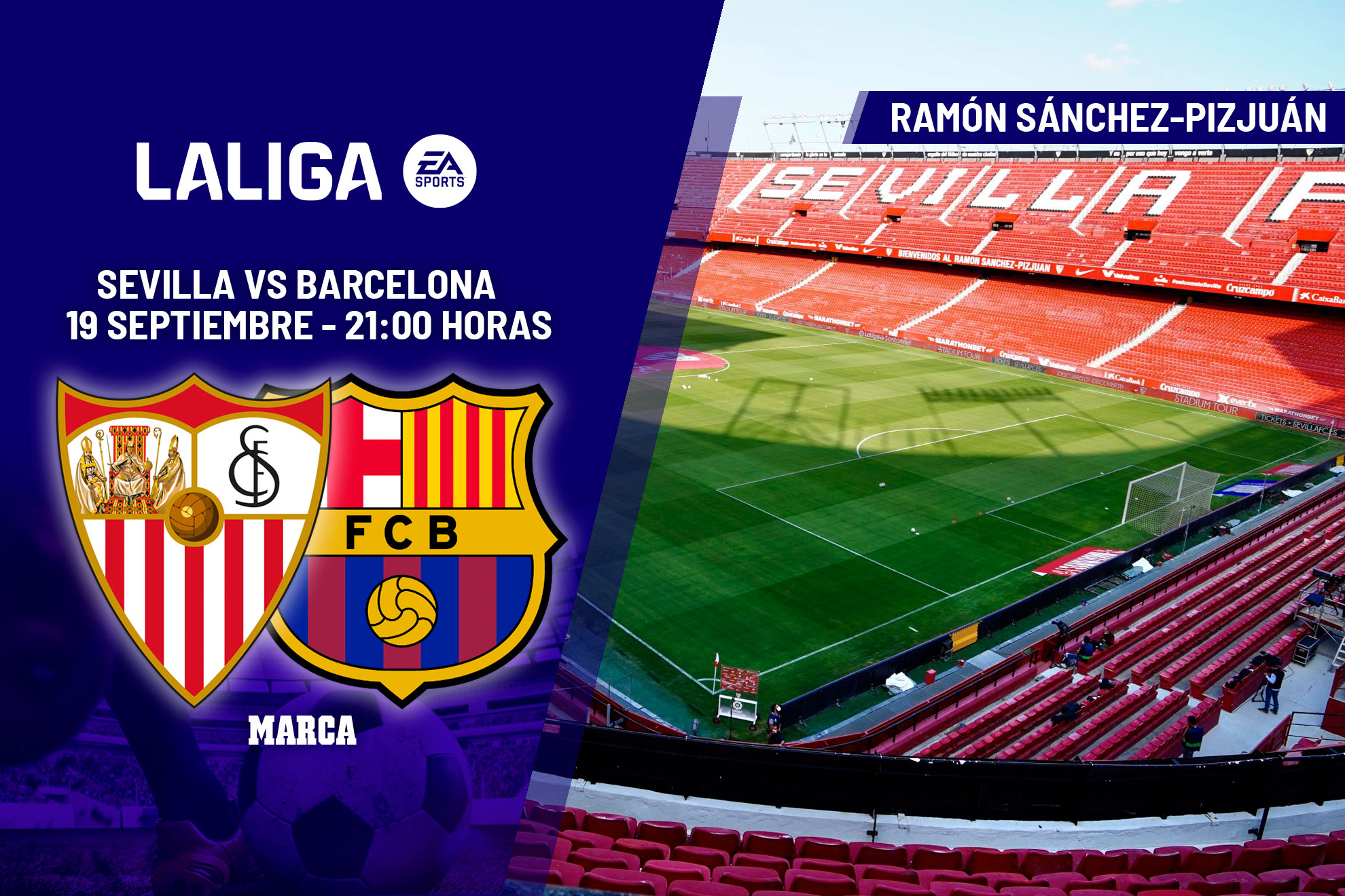 El Sevilla recibe al Barcelona