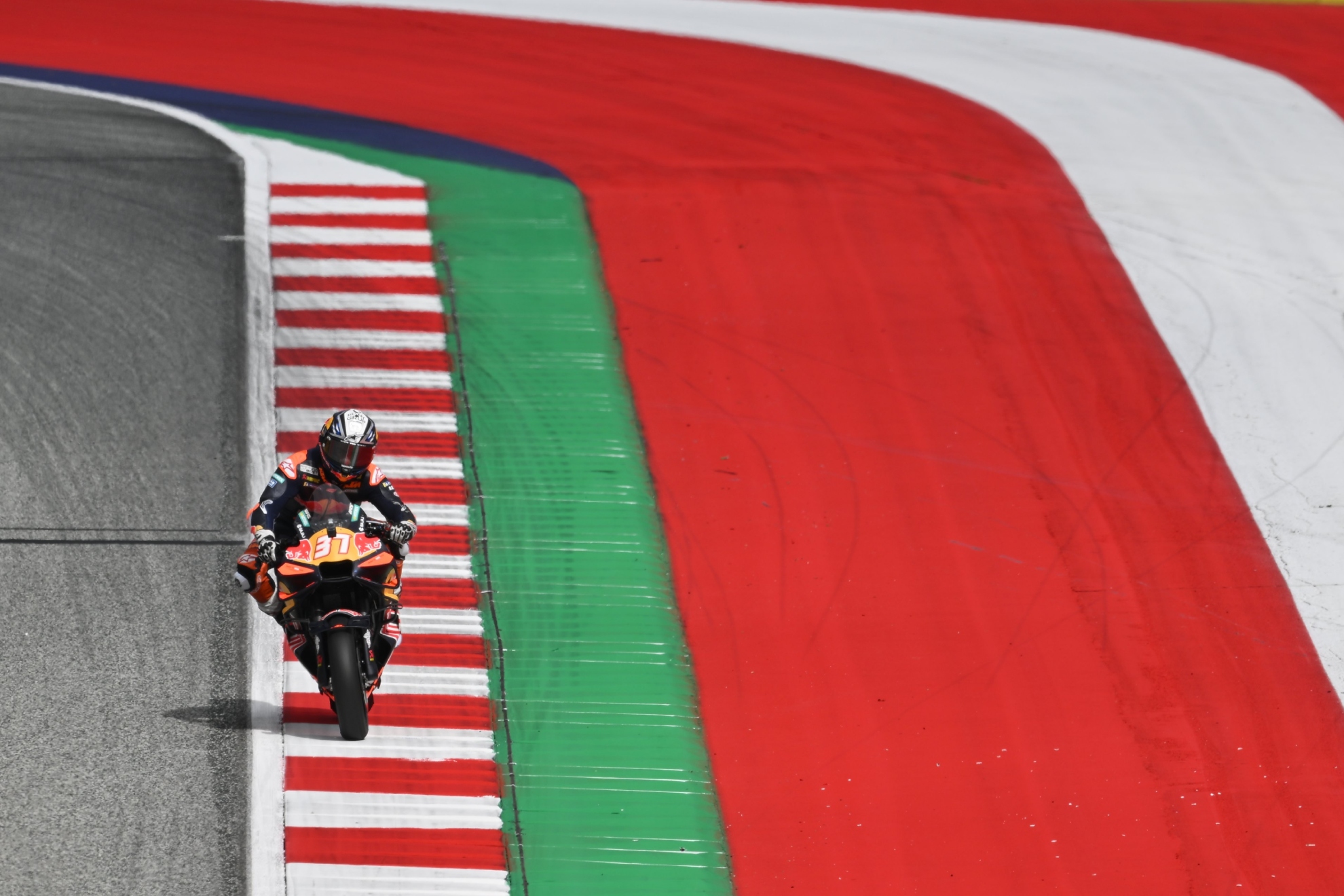 Pedro Acosta, en Austria. MICHELIN