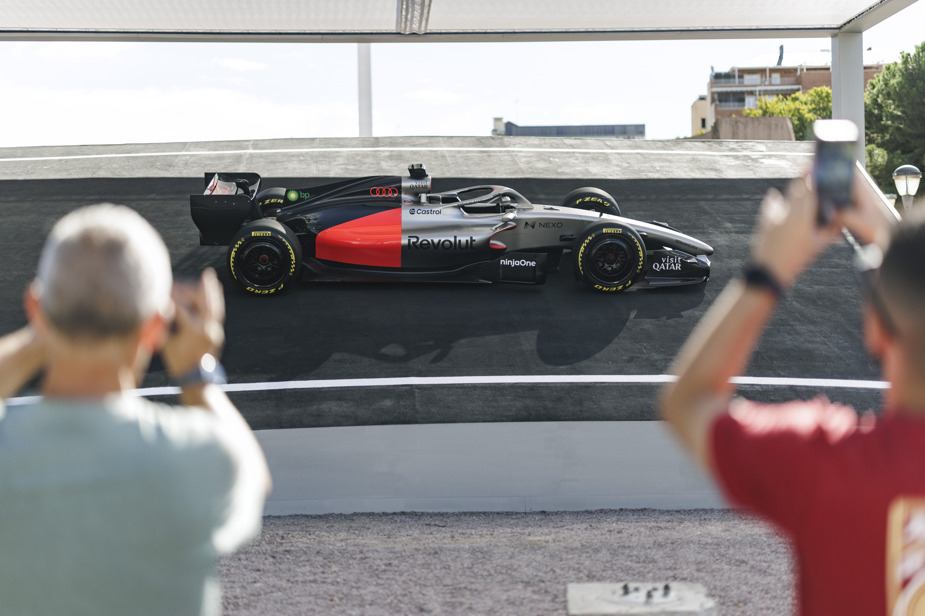 11.000 personas visitaron la exposición de Audi en la Plaza de Colón durante el GP de España. Audi
