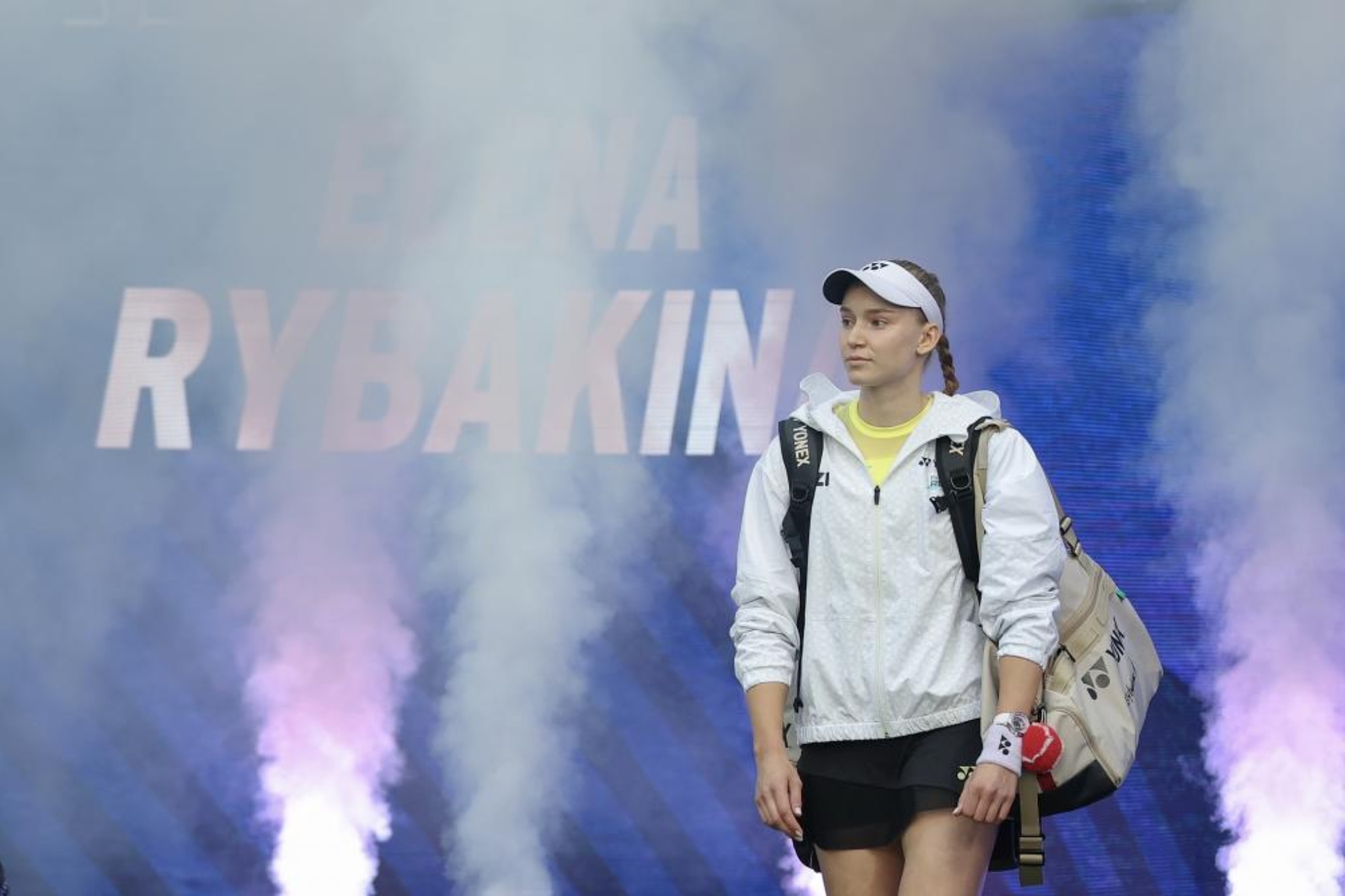 Elena Rybakina durante el US Open. EFE