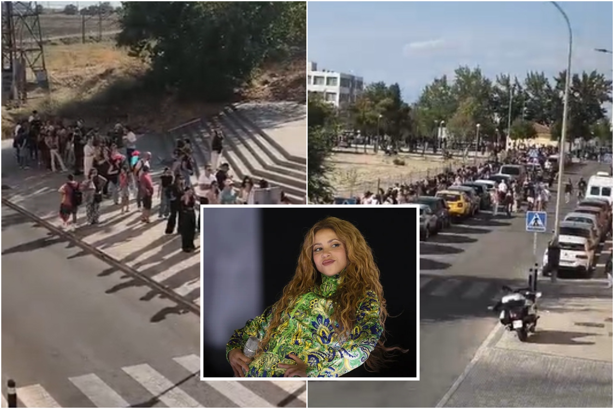 Colas de hasta un kilómetro para no perderse el primer concierto de Shakira en Madrid