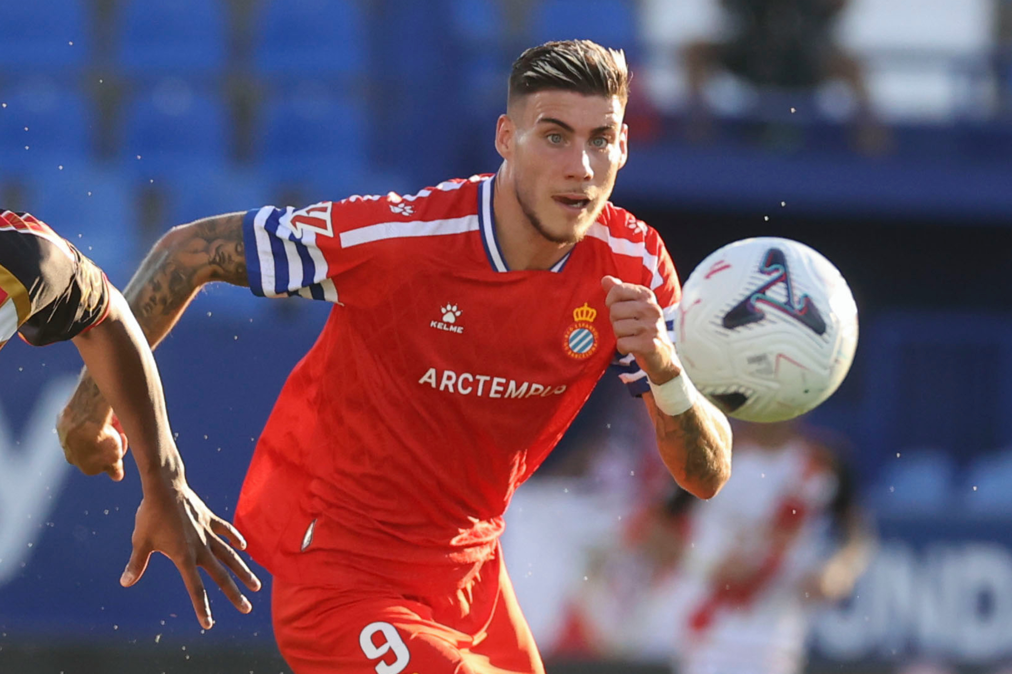 Roberto Fernández, delantero del RCD Espanyol