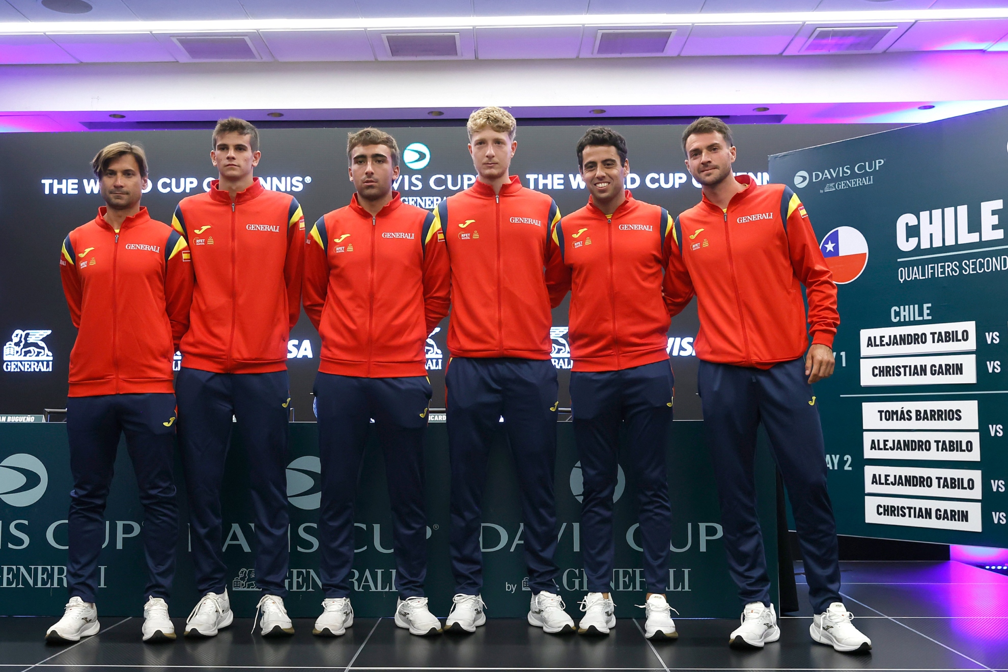 Equipo español de Copa Davis.
