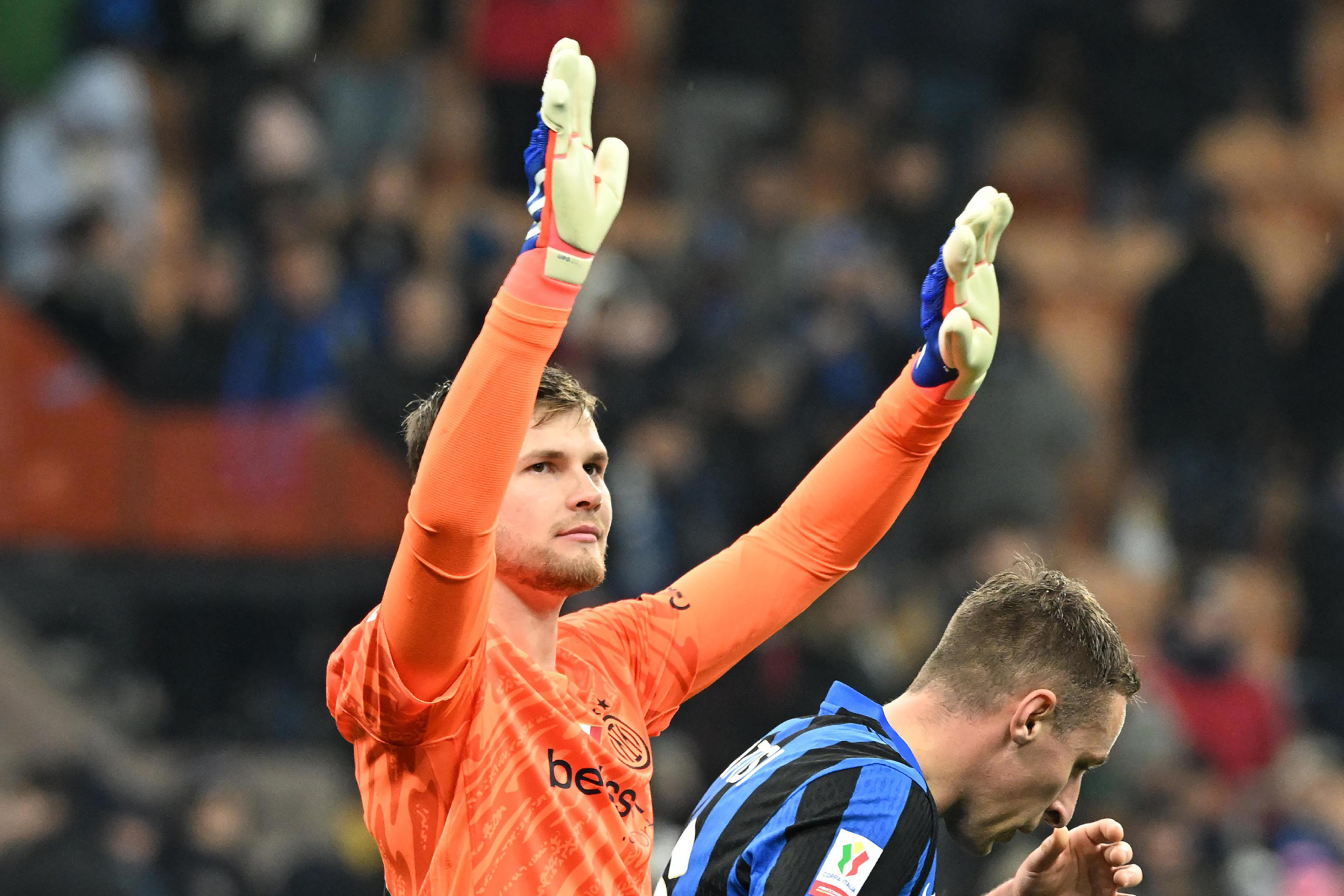 Josep Martínez, con el Inter. EFE