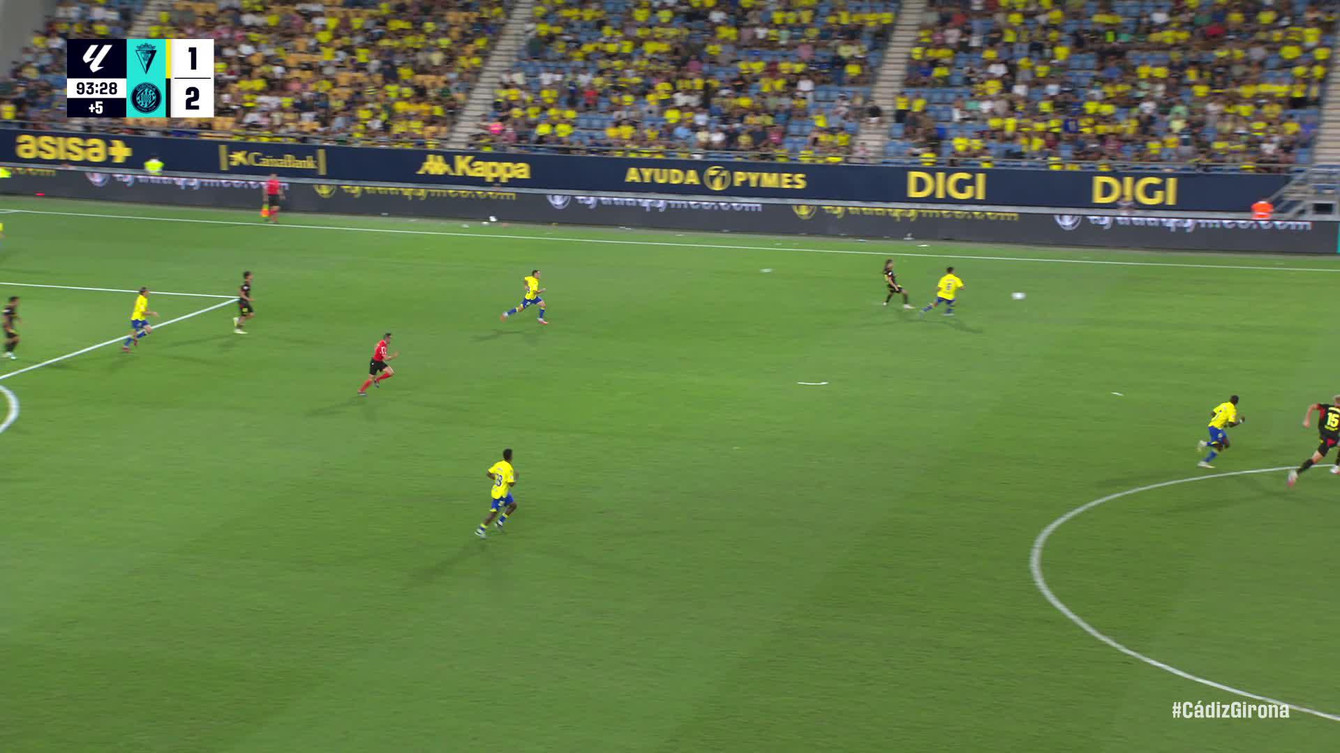Cádiz 1-2 Girona  LaLiga Hypermotion (J7)
