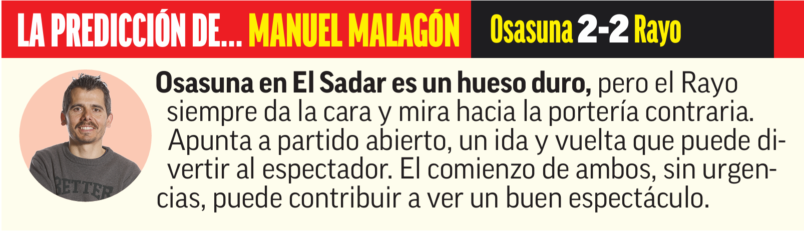 prediccionosasunarayo
