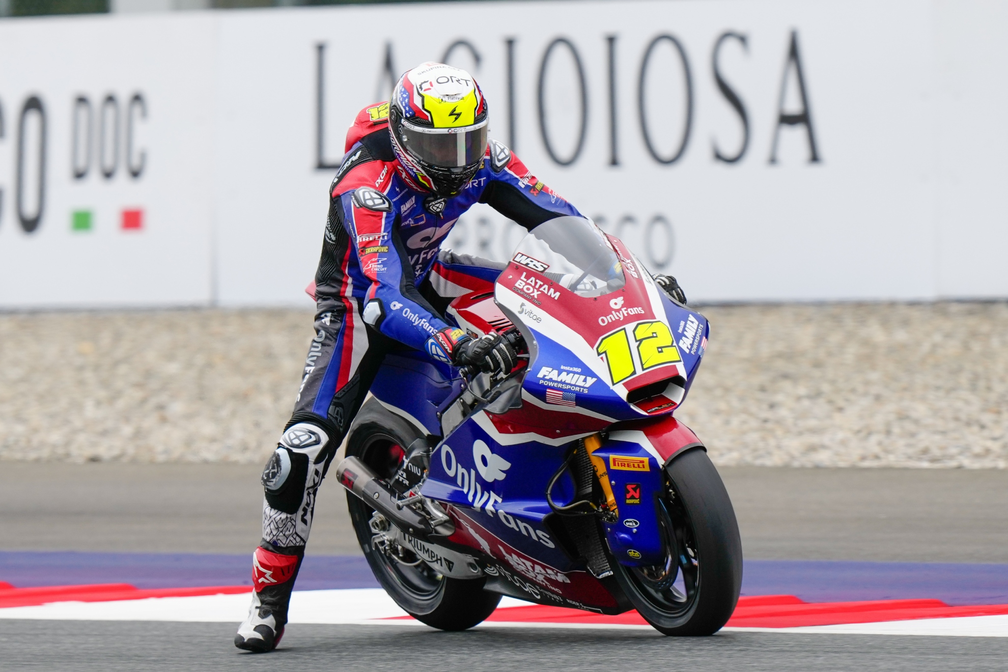 Filip Salac, en Austria. MOTOGP