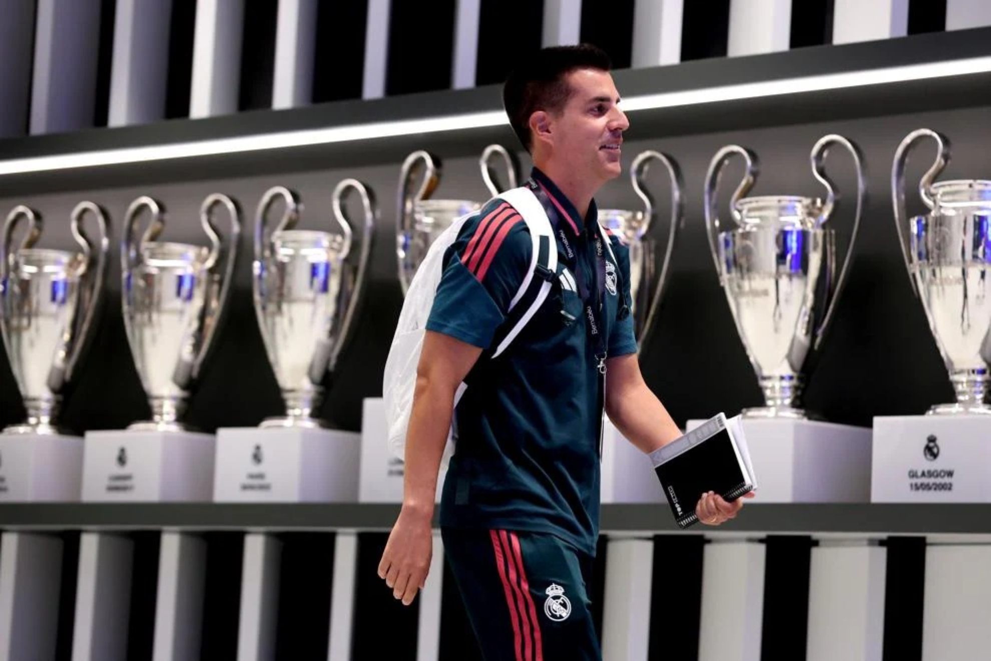 Álvaro López, técnico del Juvenil A. UEFA