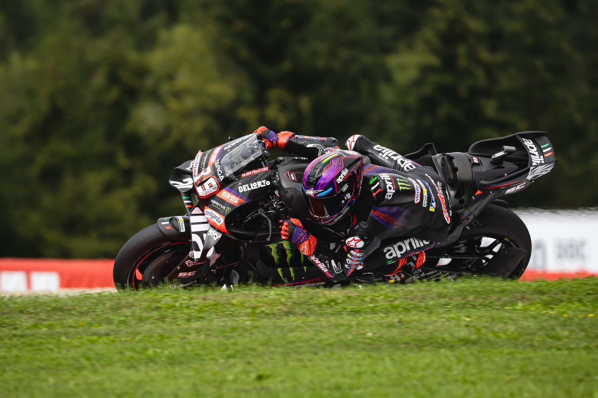 Jorge Martín, en Austria. APRILIA